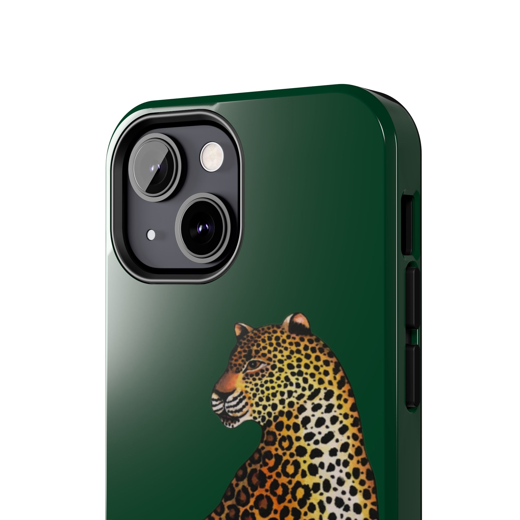 Leopard Phone Case - Racing Green - Image 36