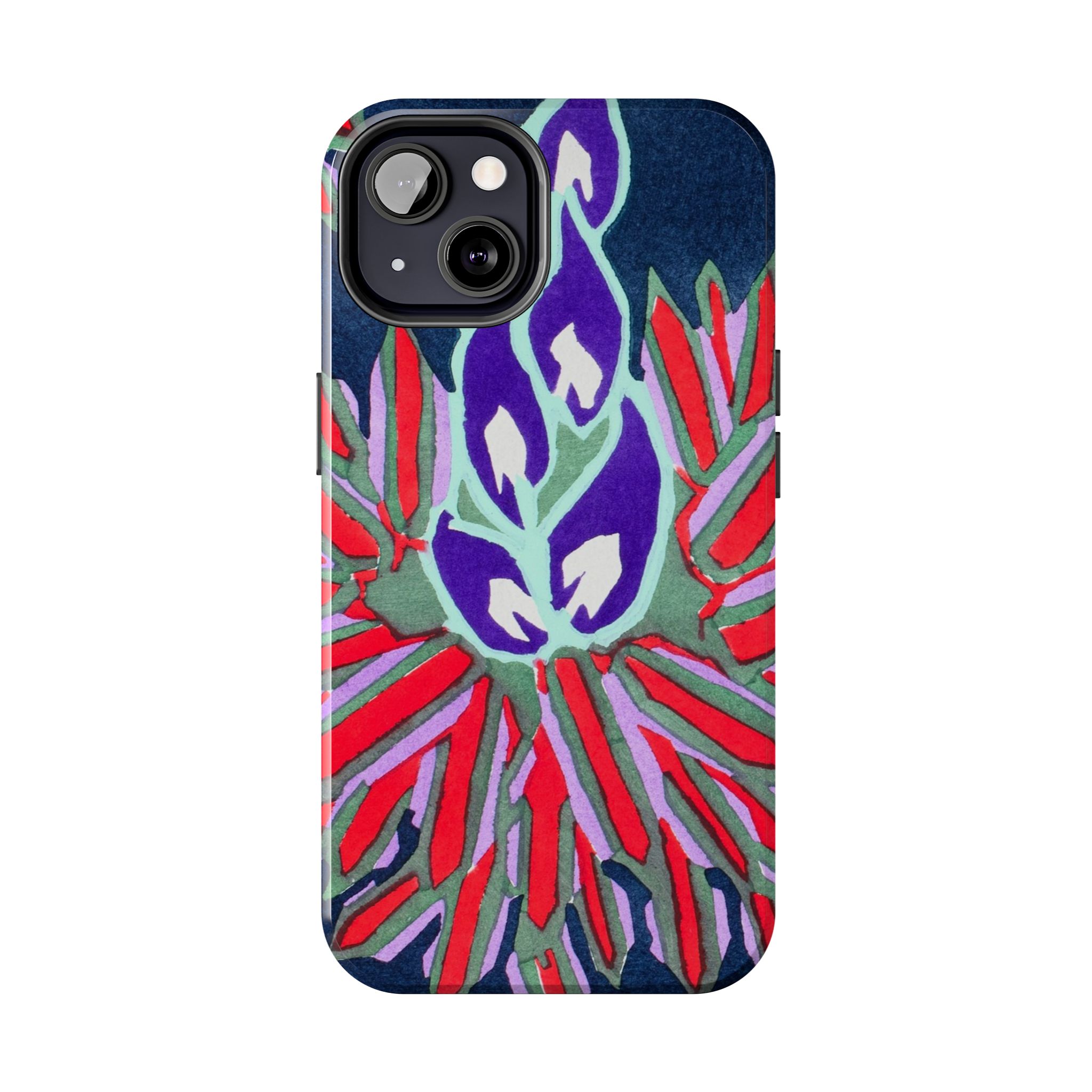 Red & Pink Abstract Phone Case - Image 30