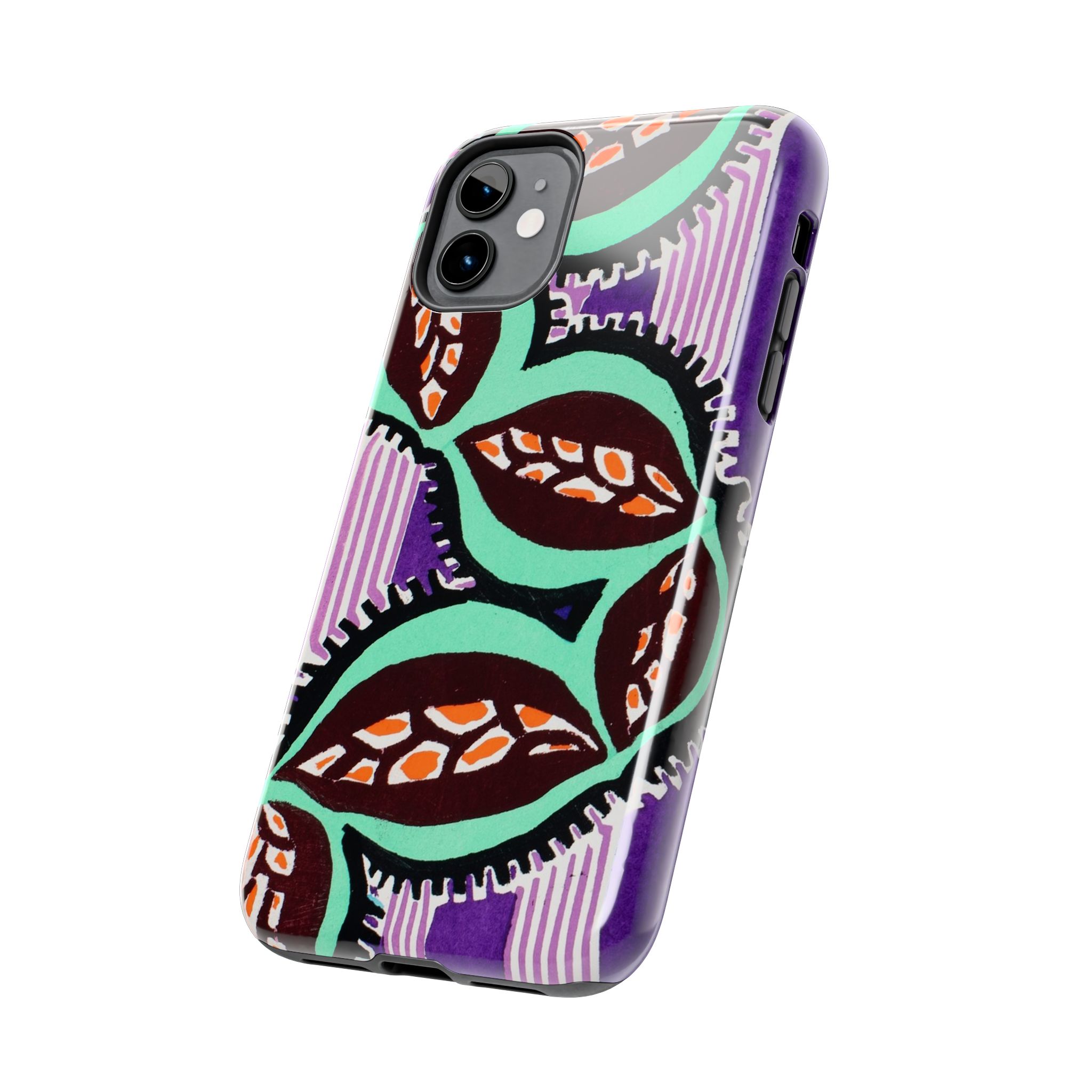 Mocha Abstract Phone Case - Image 3