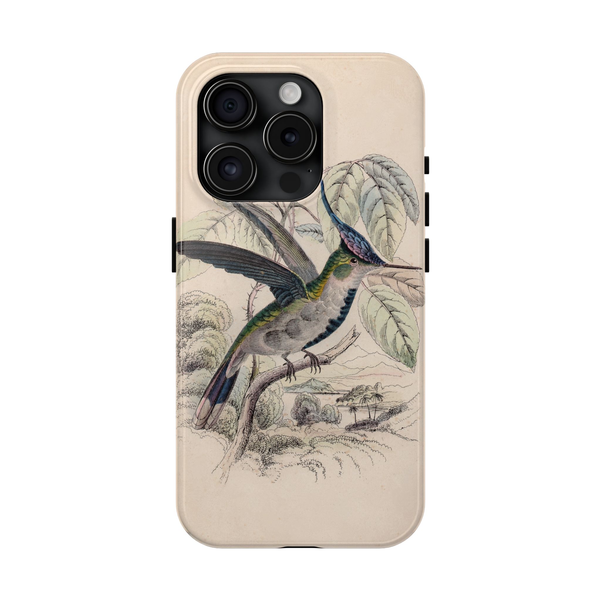 Loddiges Hummingbird Phone Case - Image 57
