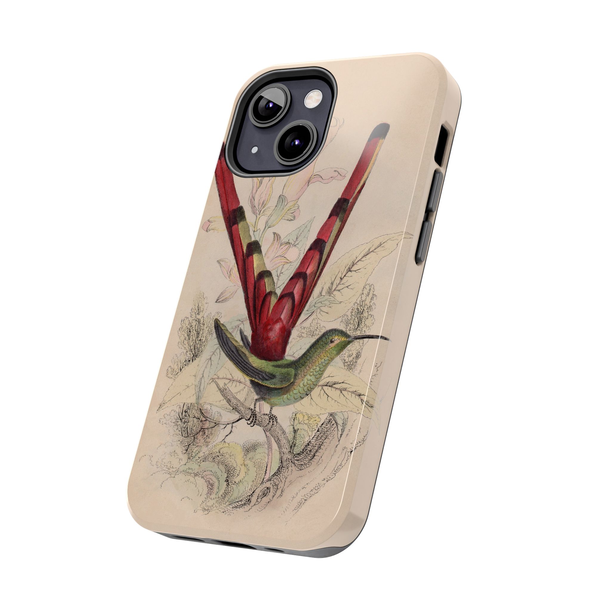 Red Tailed Hummingbird Phone Case - Image 35