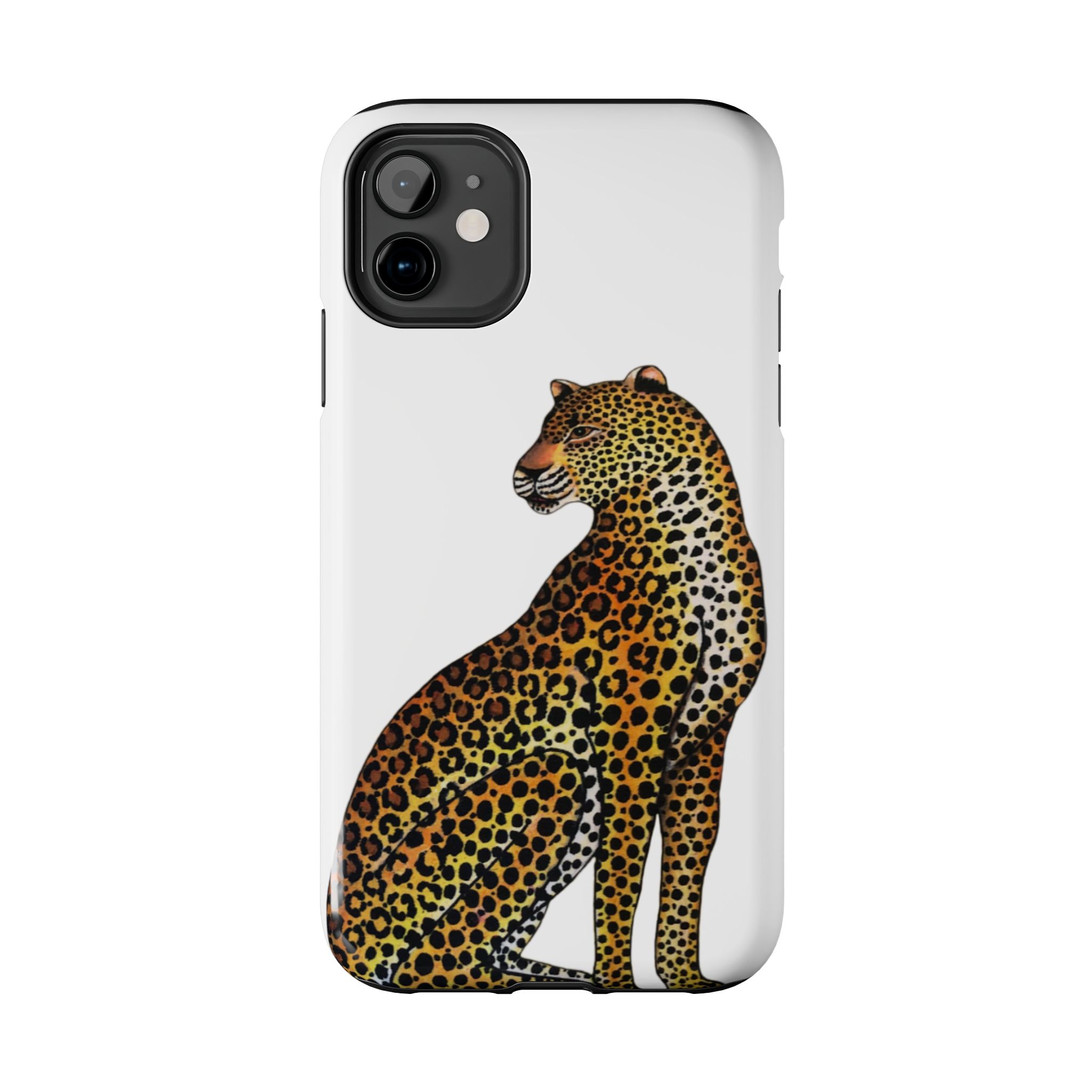 Leopard Phone Case - White - Image 2