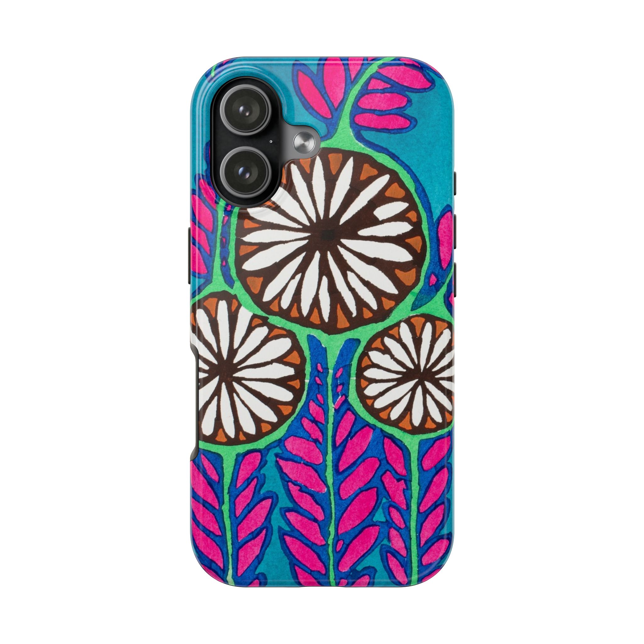 3 Abstract Flowers Phone Case - Image 97