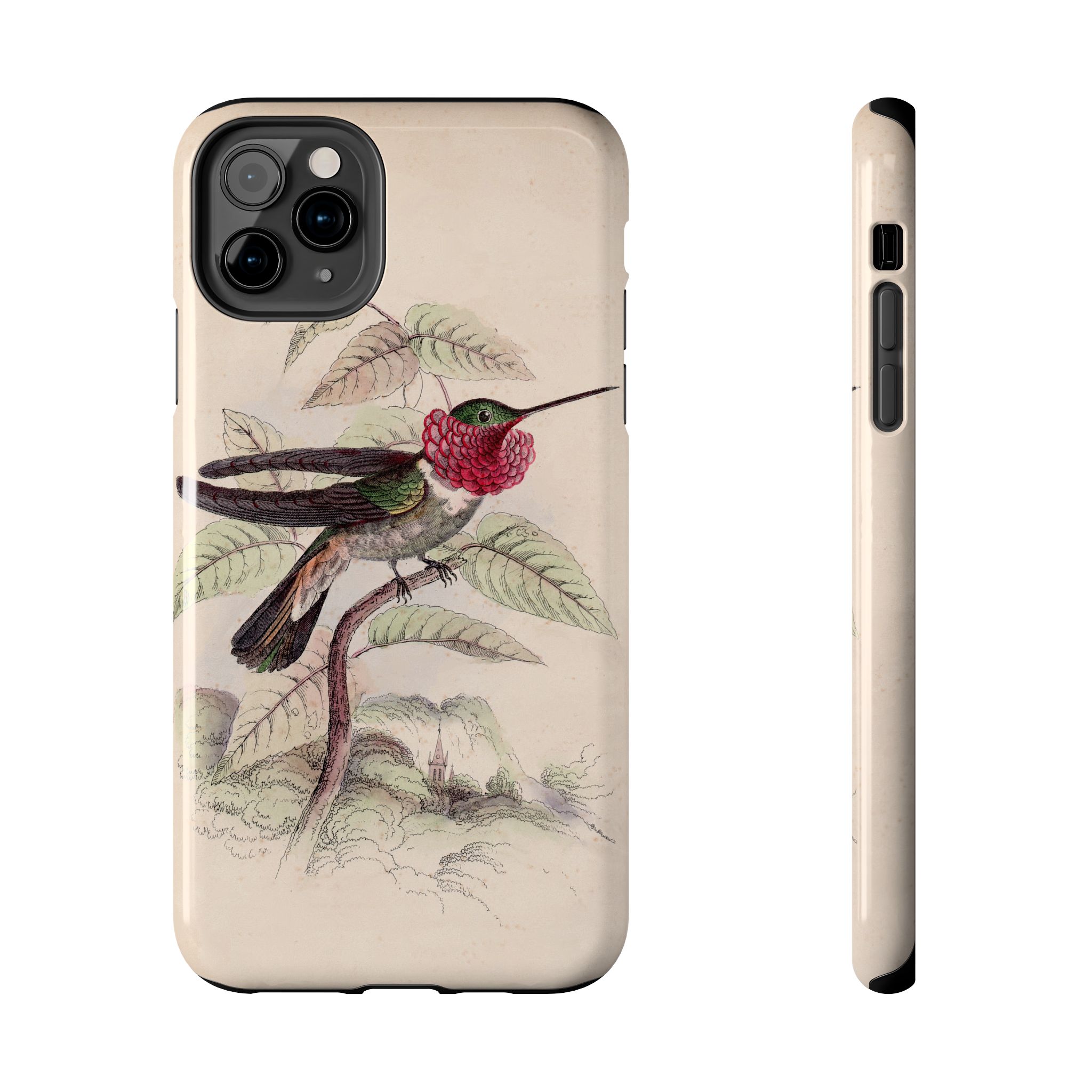 Tri-Colored Hummingbird Phone Case - Image 9