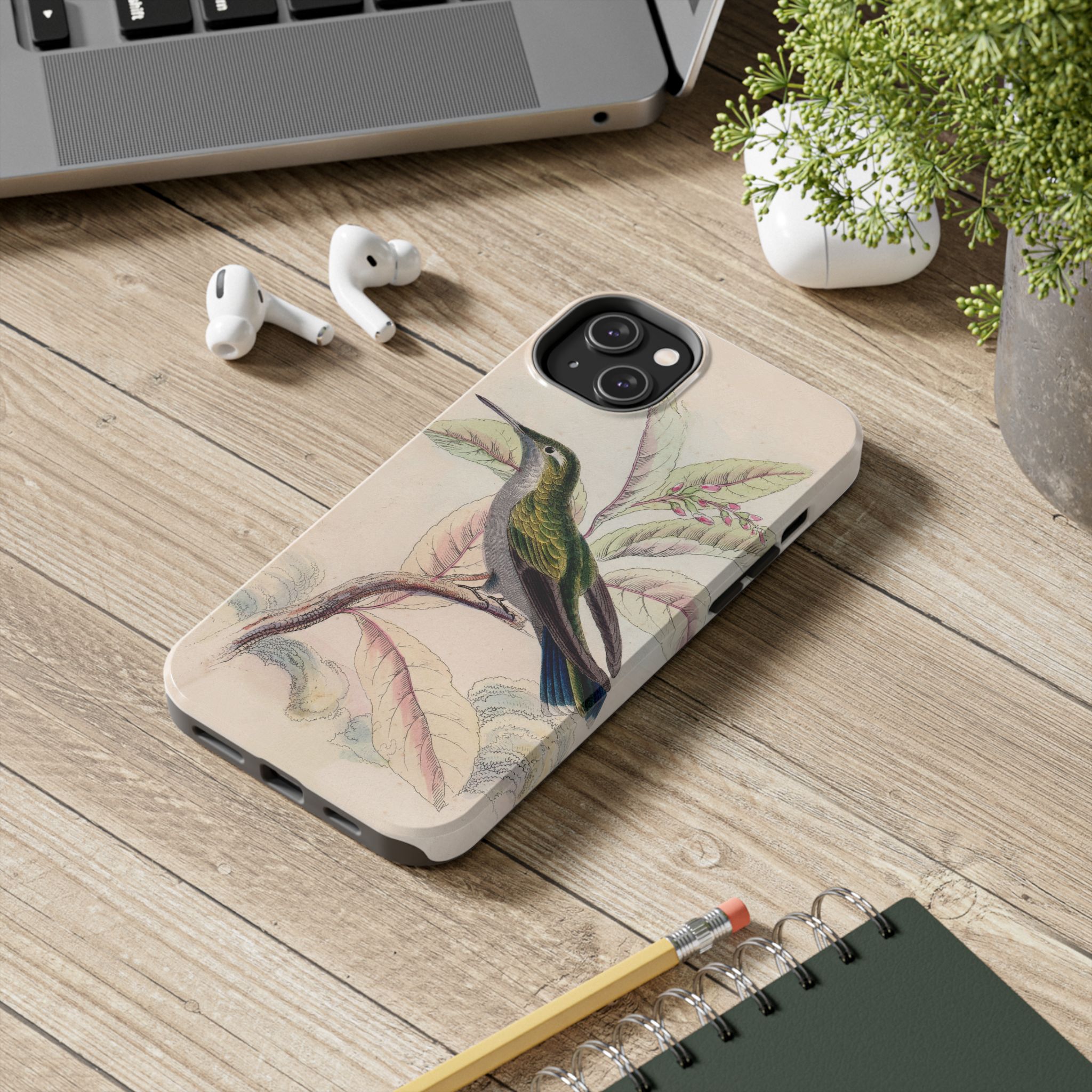 Delandes Hummingbird Phone Case - Image 52