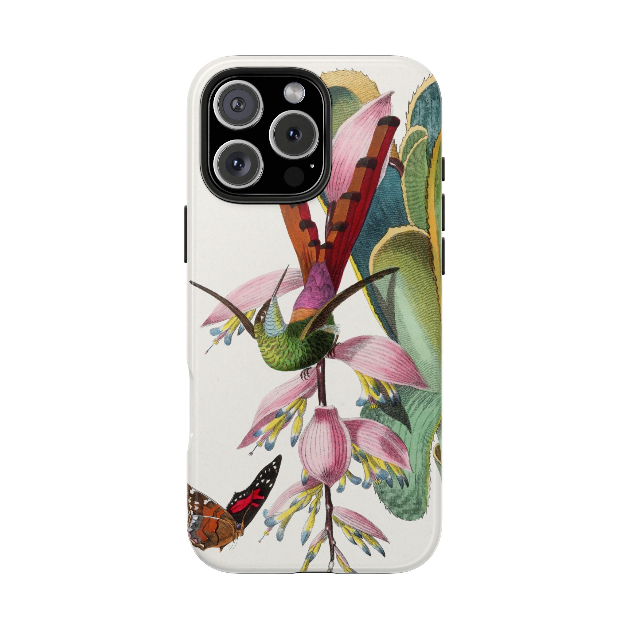 Hummingbird and Butterfly Phone Case - Image 72