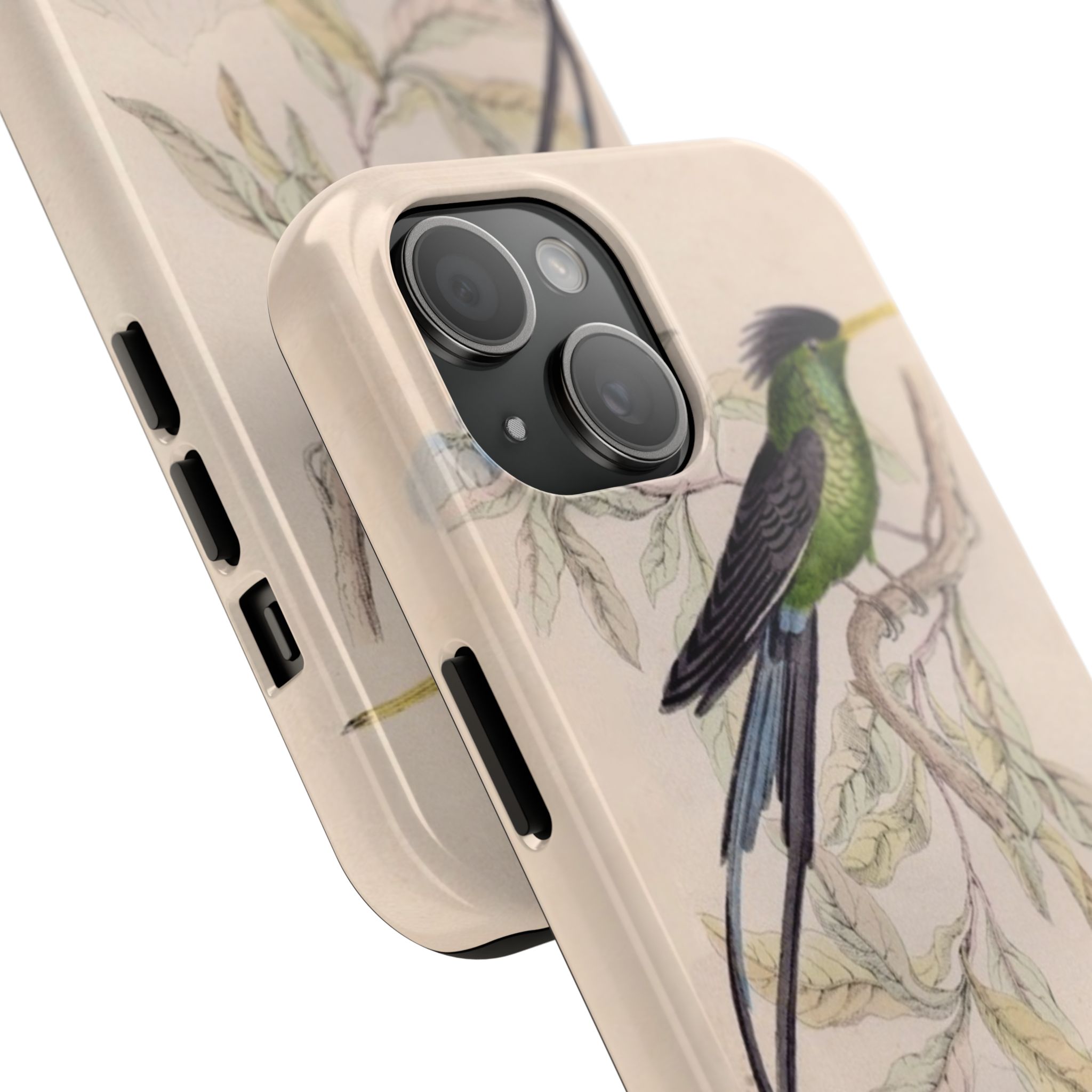 Black Capped Hummingbird Phone Case - Image 46