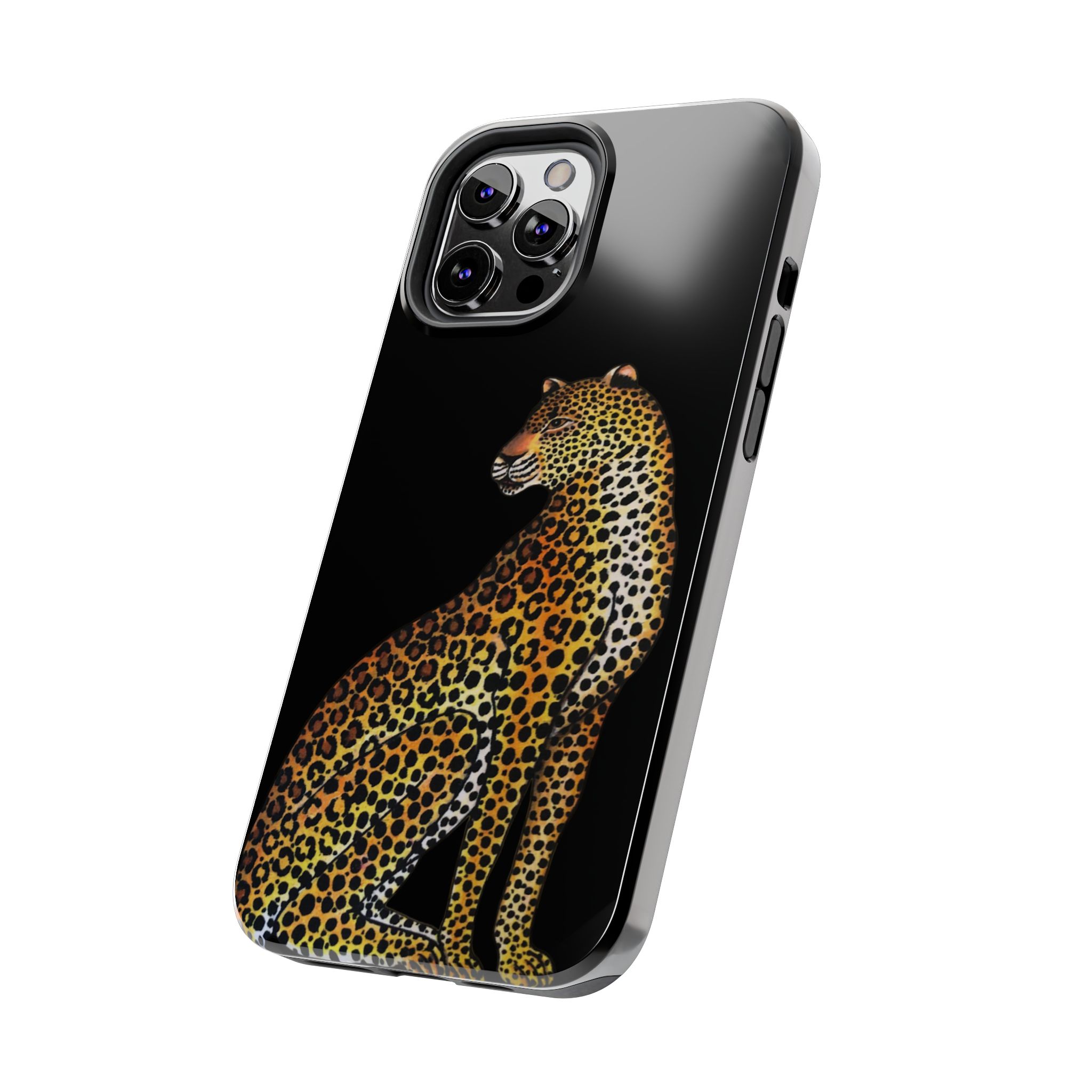 Leopard Phone Case - Black - Image 27