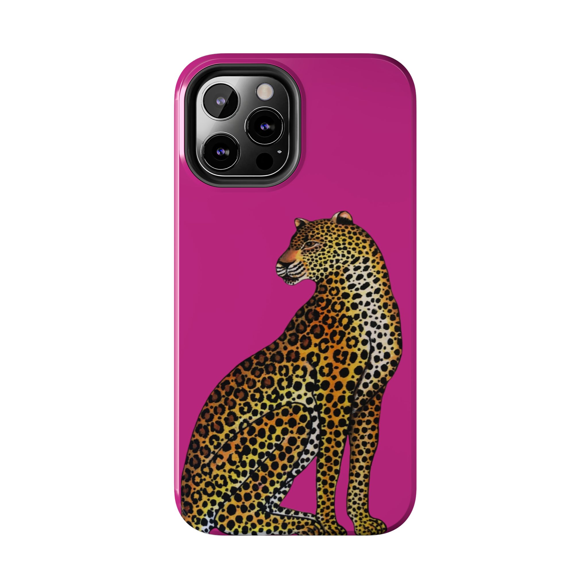 Leopard Phone Case - Fuchsia - Image 26