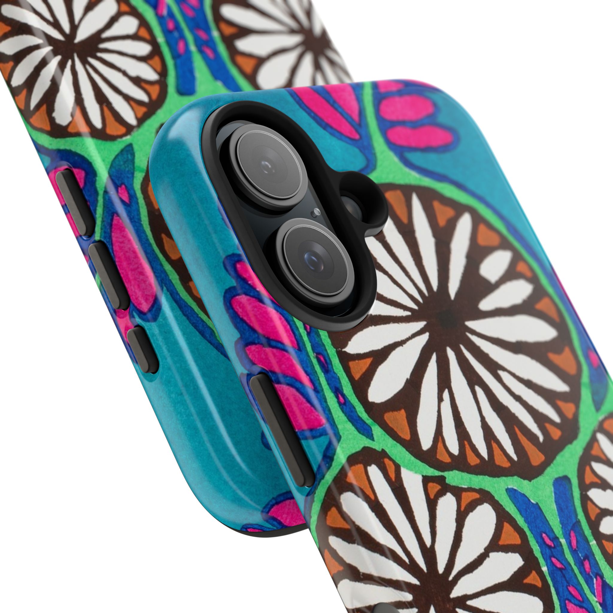 3 Abstract Flowers Phone Case - Image 76