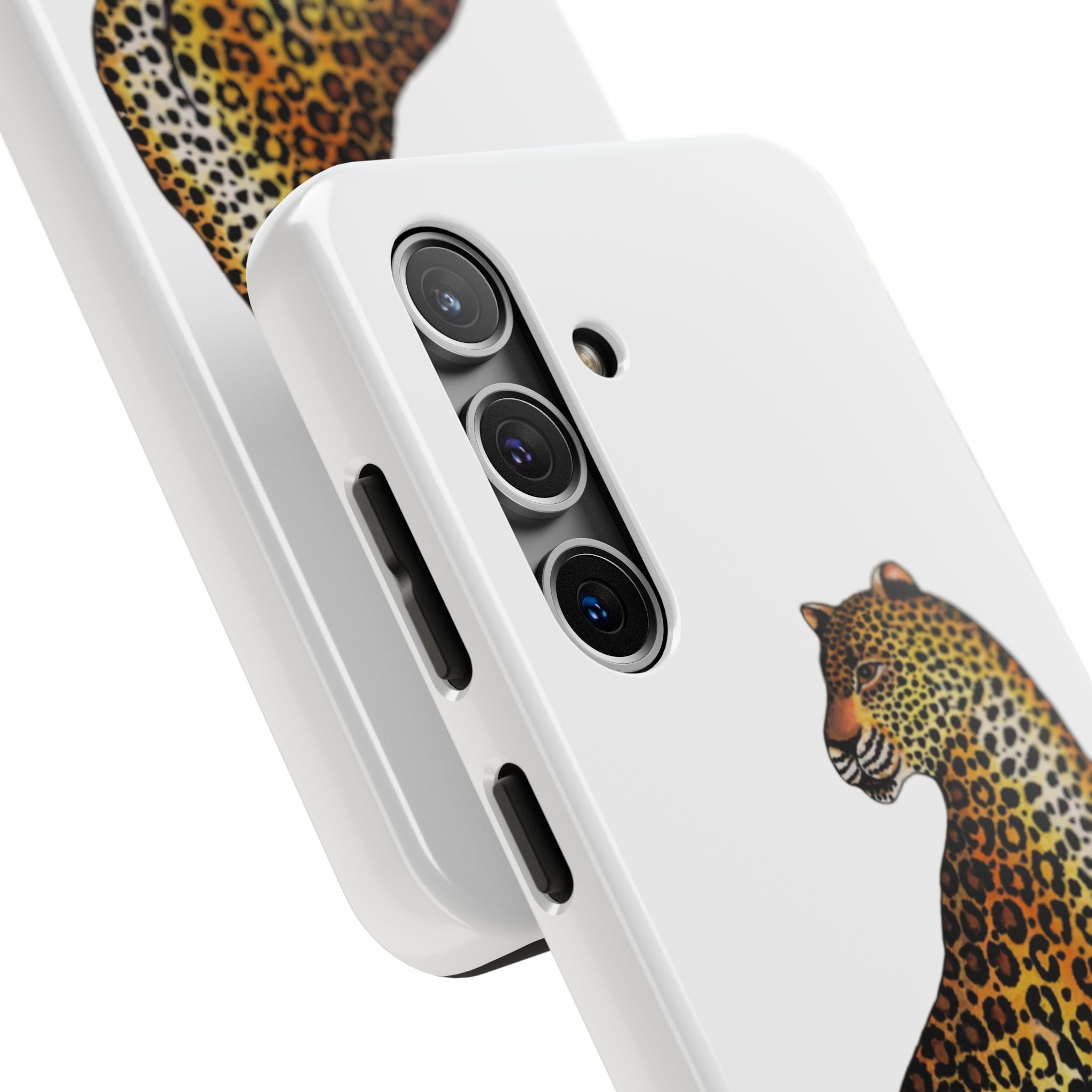 Leopard Phone Case - White - Image 82