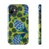 Blue & Green Floral Abstract Phone Case
