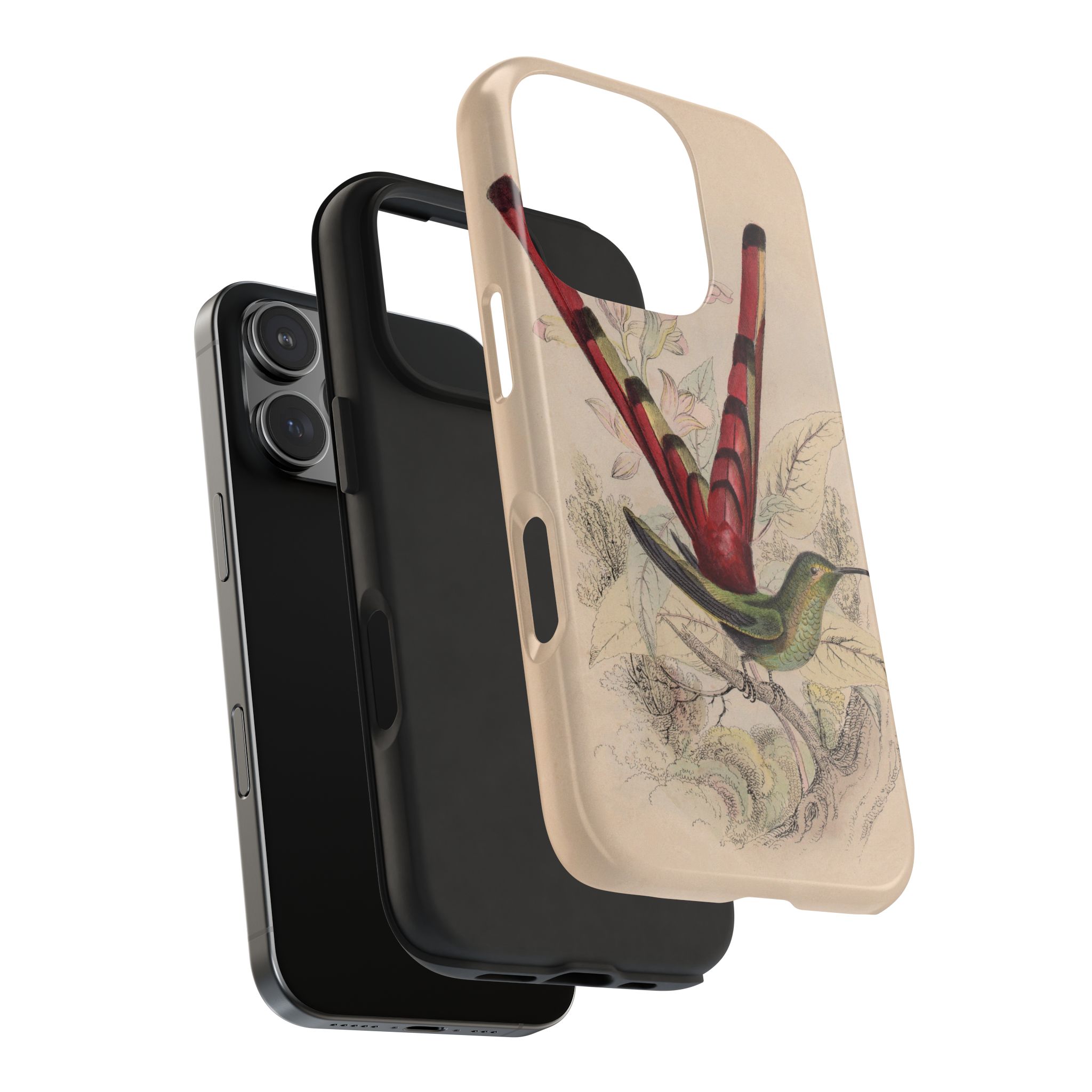 Red Tailed Hummingbird Phone Case - Image 61