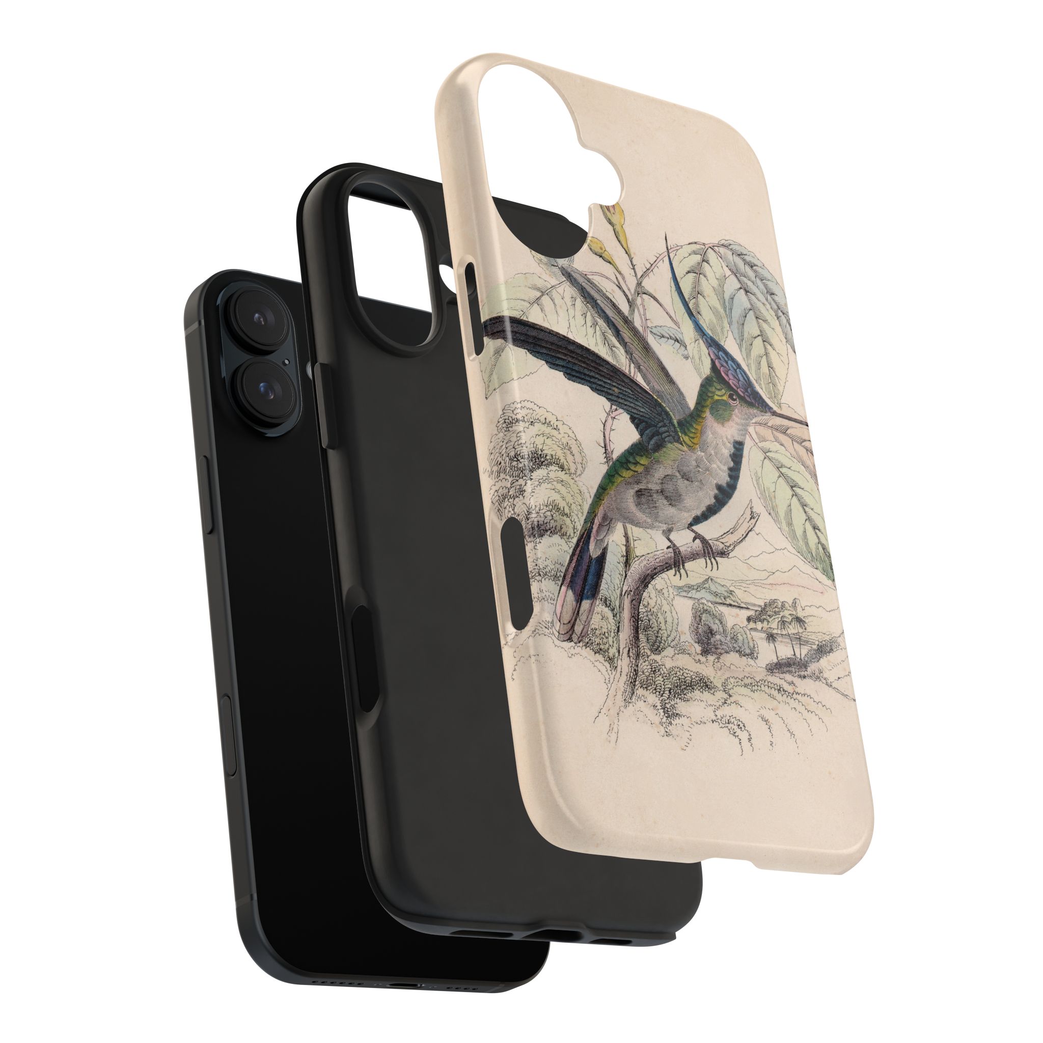 Loddiges Hummingbird Phone Case - Image 96