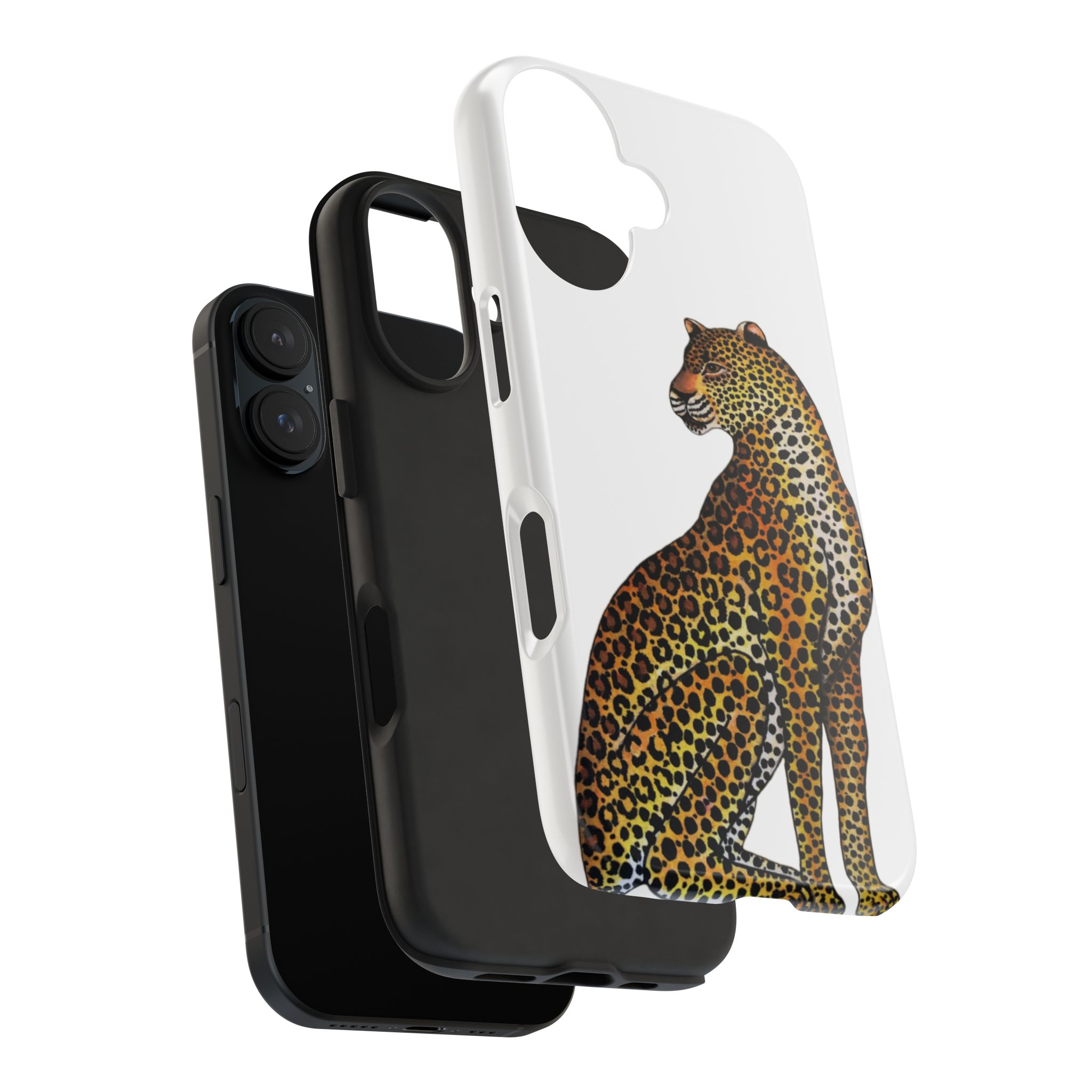 Leopard Phone Case - White - Image 77