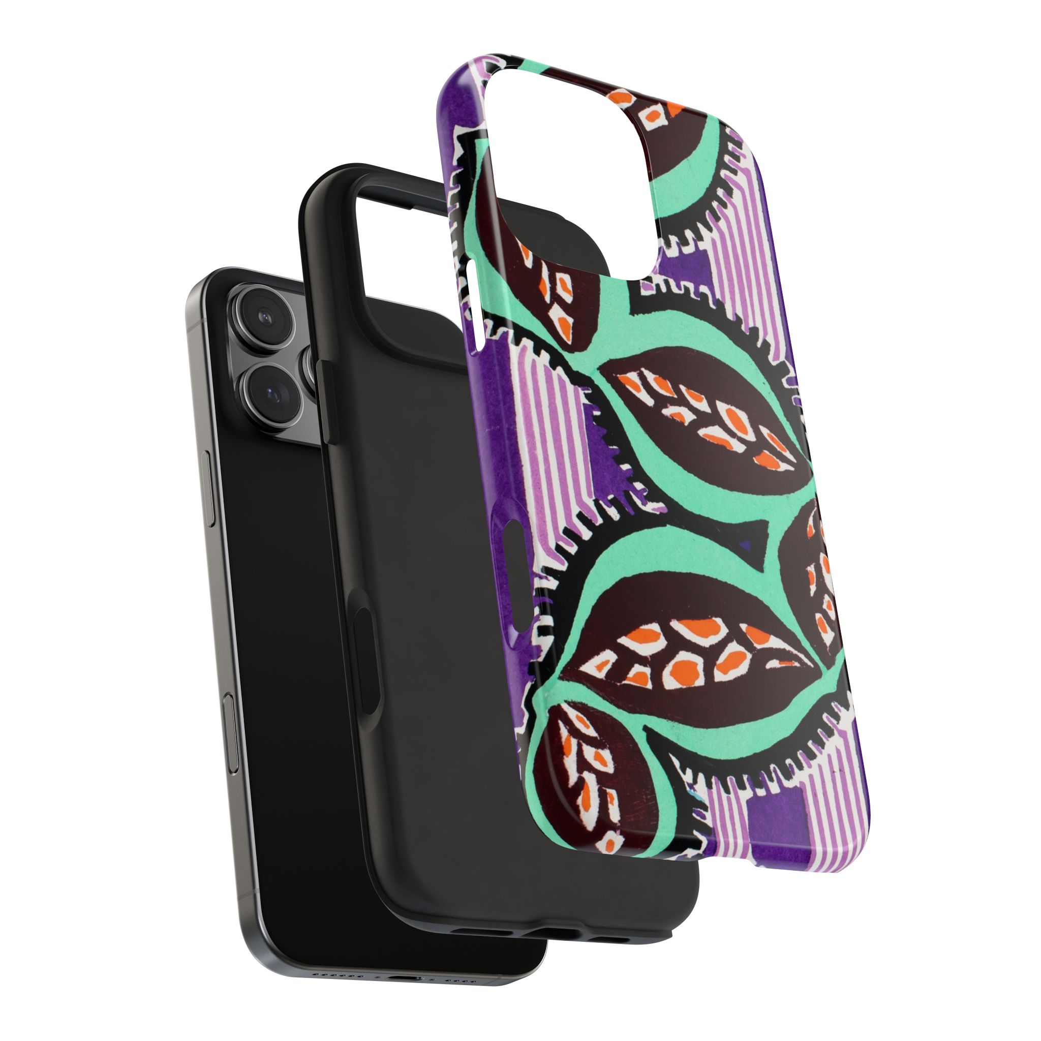 Mocha Abstract Phone Case - Image 74