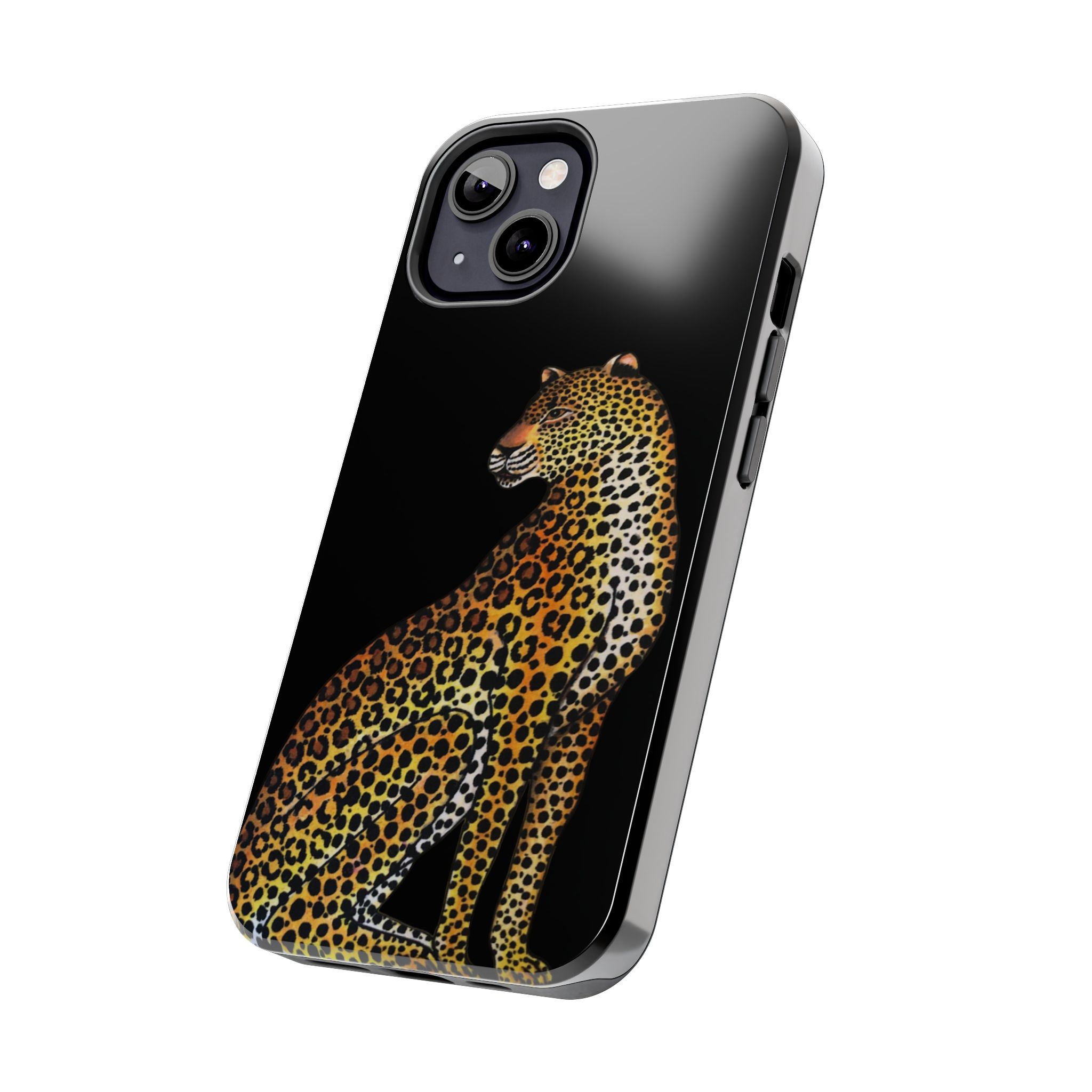 Leopard Phone Case - Black - Image 31