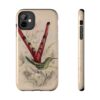 Red Tailed Hummingbird Phone Case