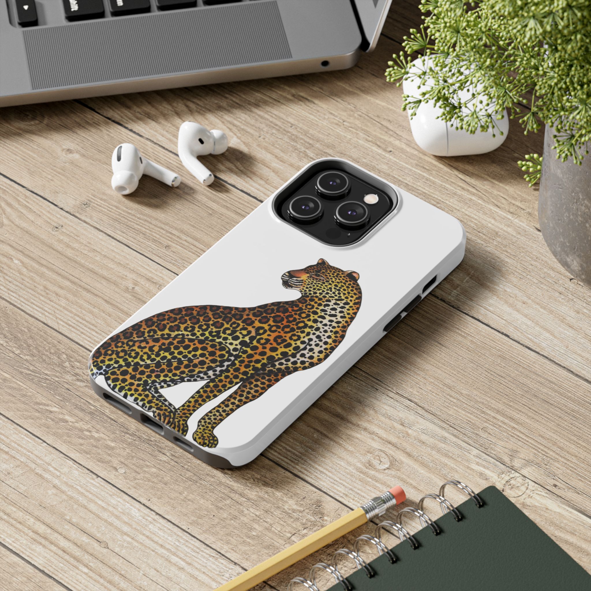 Leopard Phone Case - White - Image 50