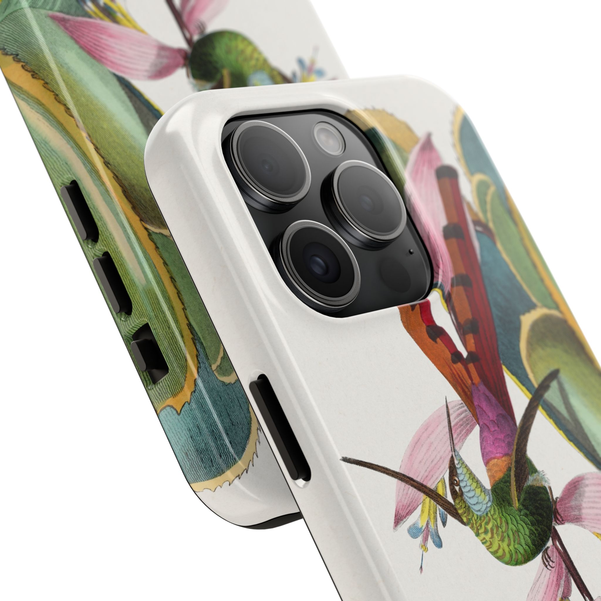 Hummingbird and Butterfly Phone Case - Image 58