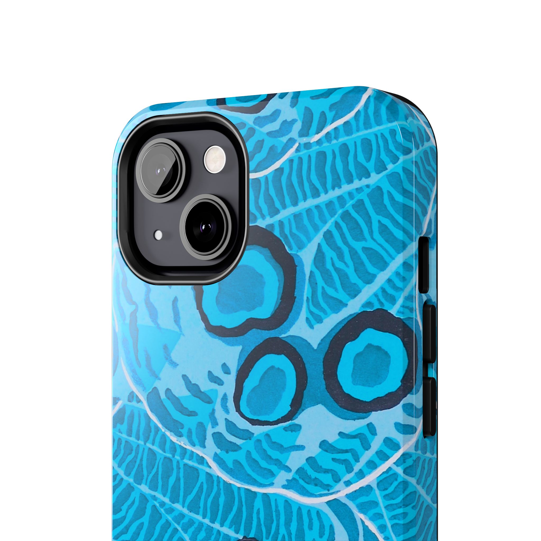 Abstract Spider Web Phone Case - Blue - Image 32