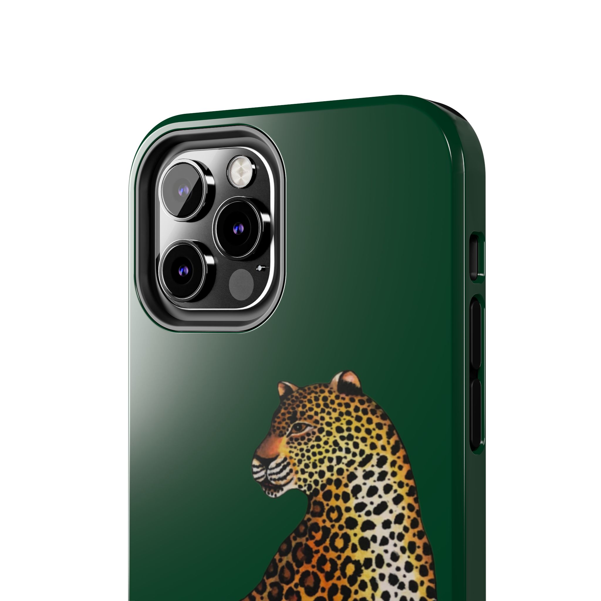 Leopard Phone Case - Racing Green - Image 24