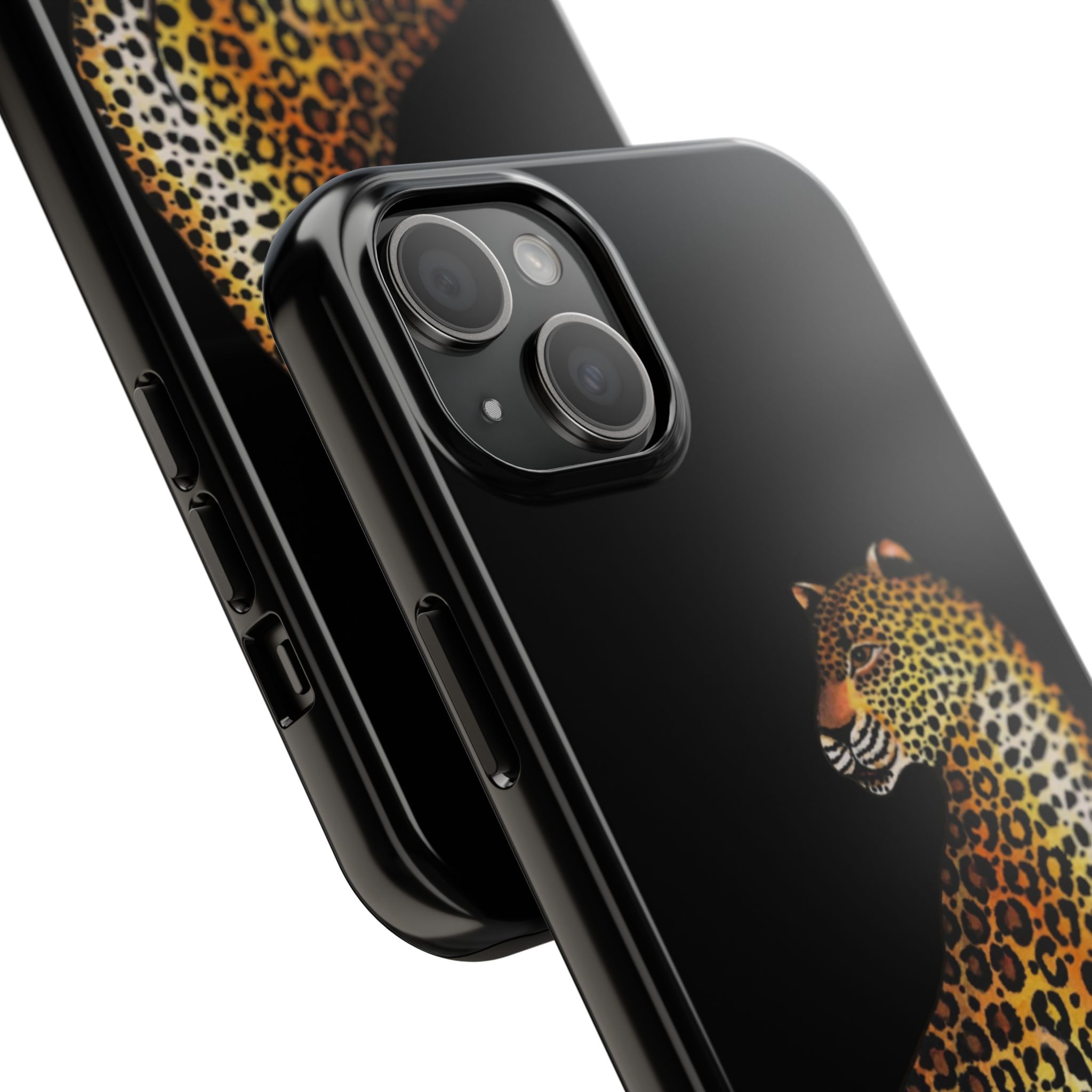 Leopard Phone Case - Black - Image 62
