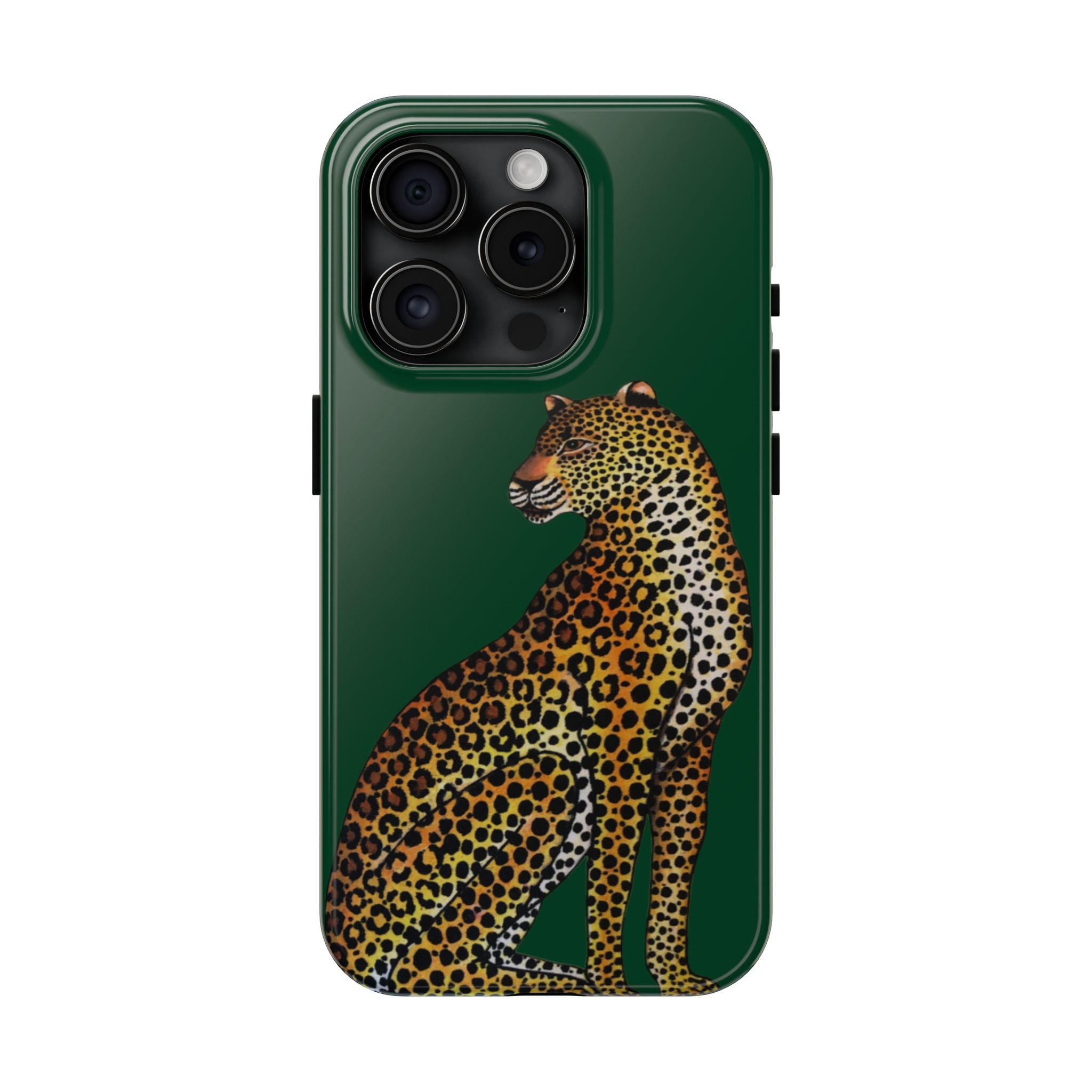 Leopard Phone Case - Racing Green - Image 57