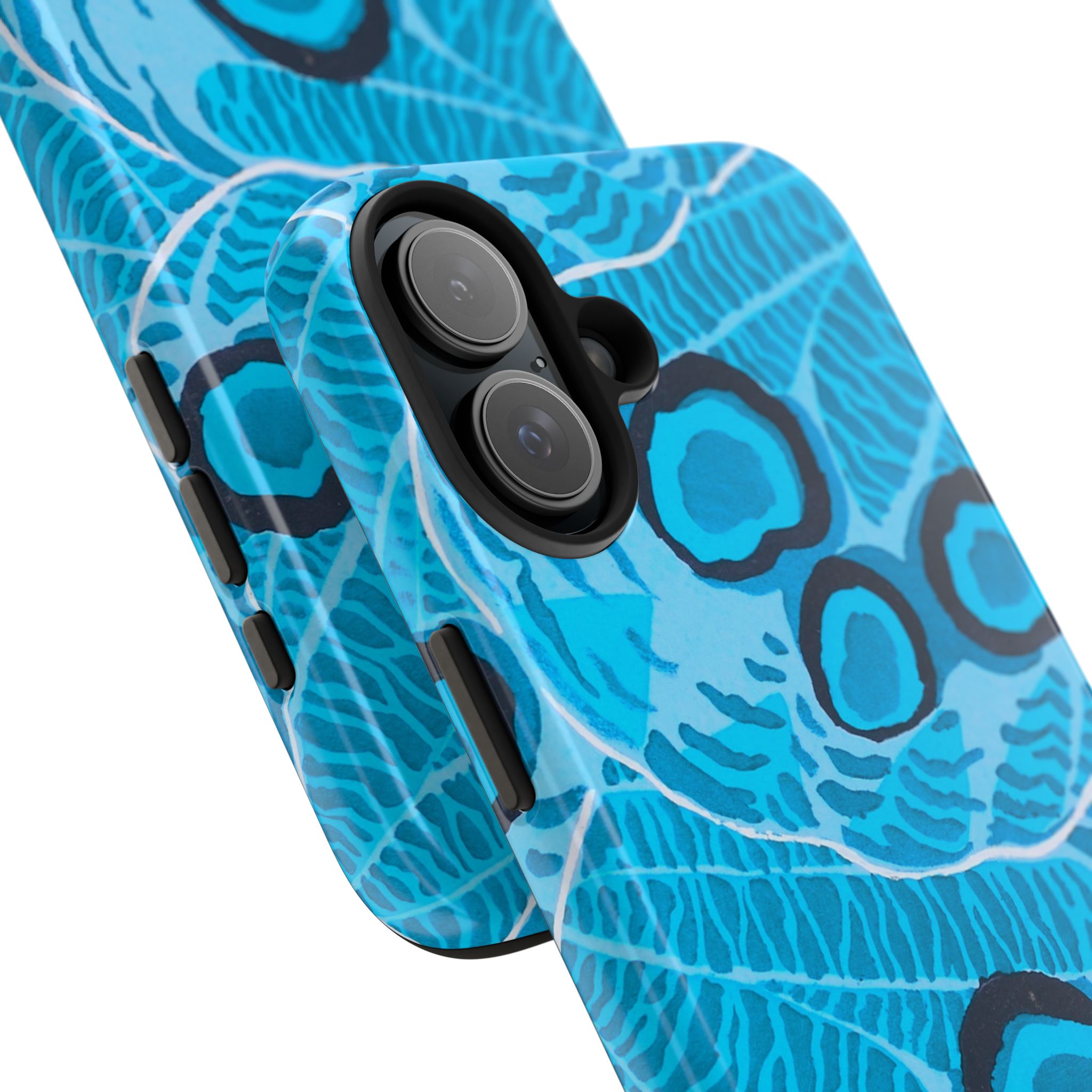 Abstract Spider Web Phone Case - Blue - Image 79