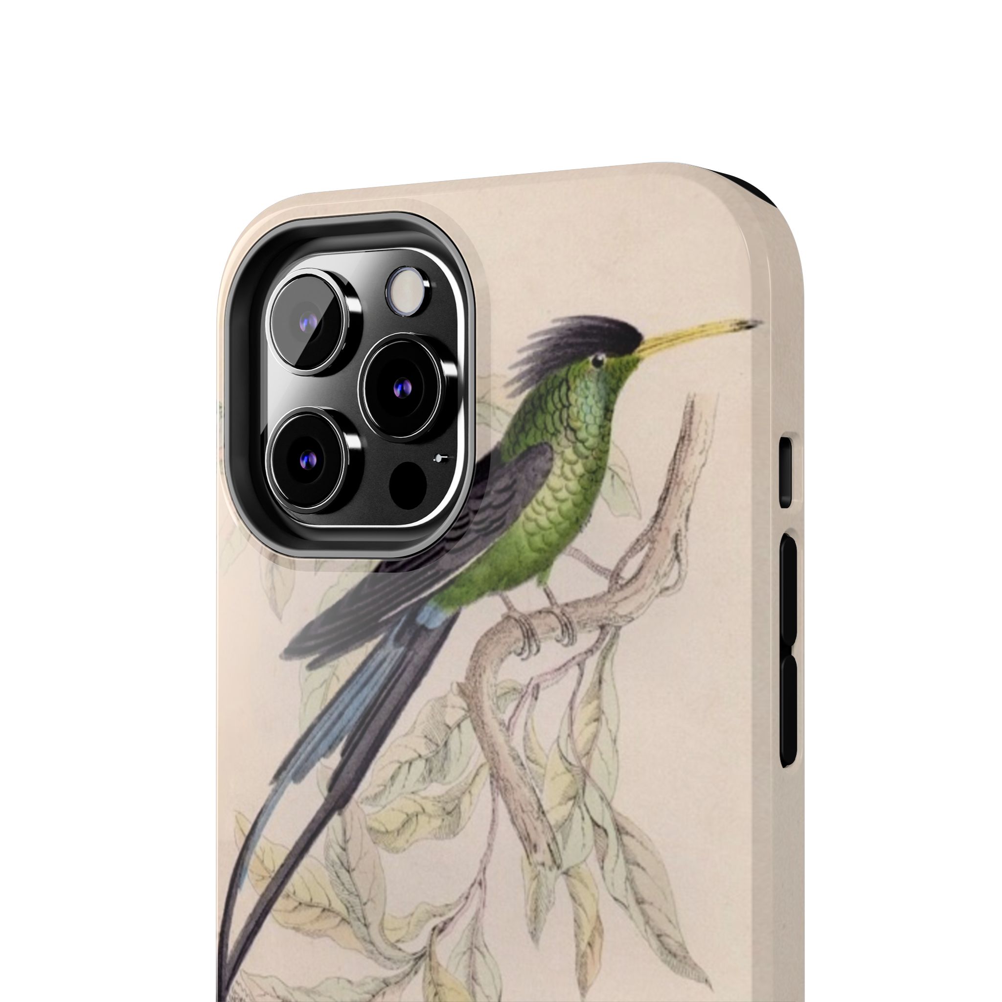 Black Capped Hummingbird Phone Case - Image 28