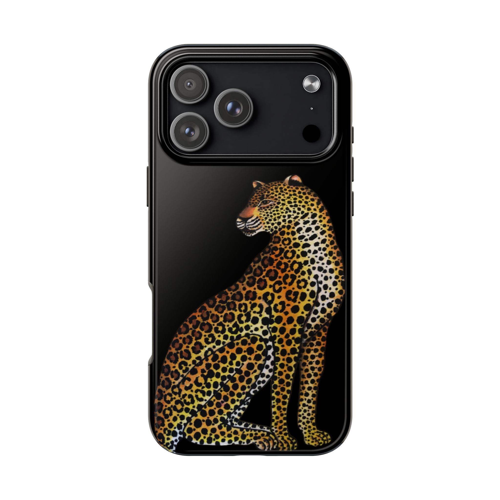 Leopard Phone Case - Black - Image 99