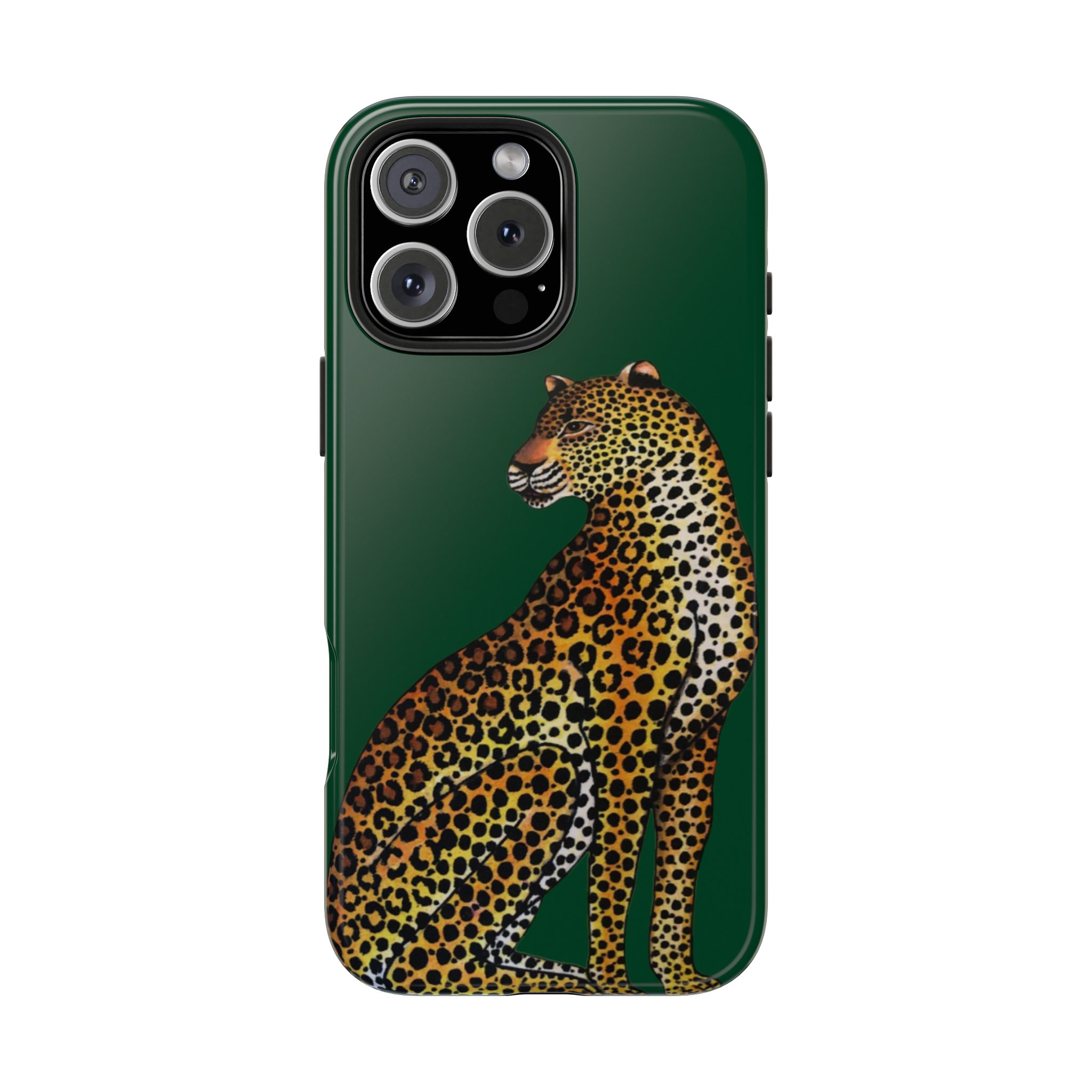 Leopard Phone Case - Racing Green - Image 88