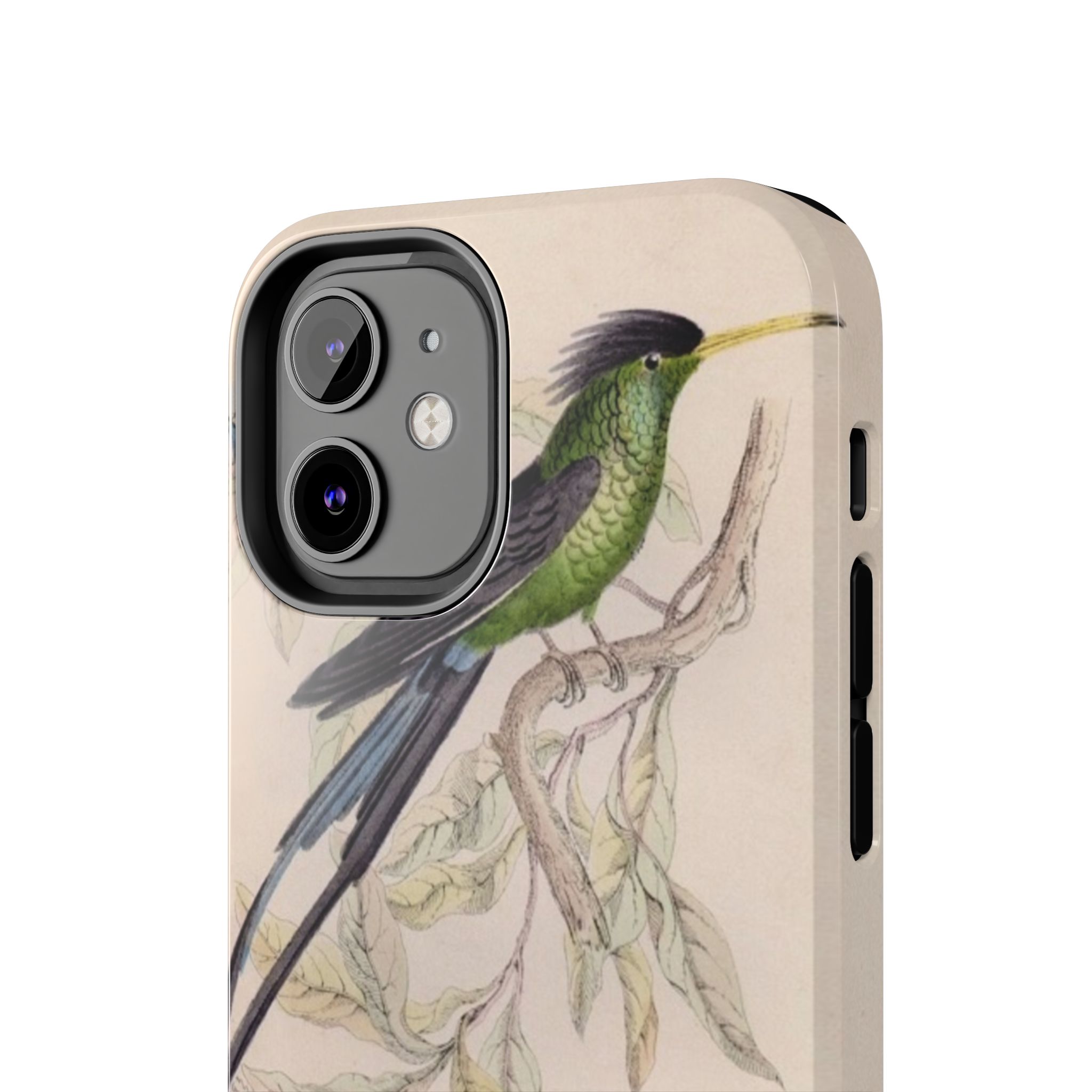 Black Capped Hummingbird Phone Case - Image 20