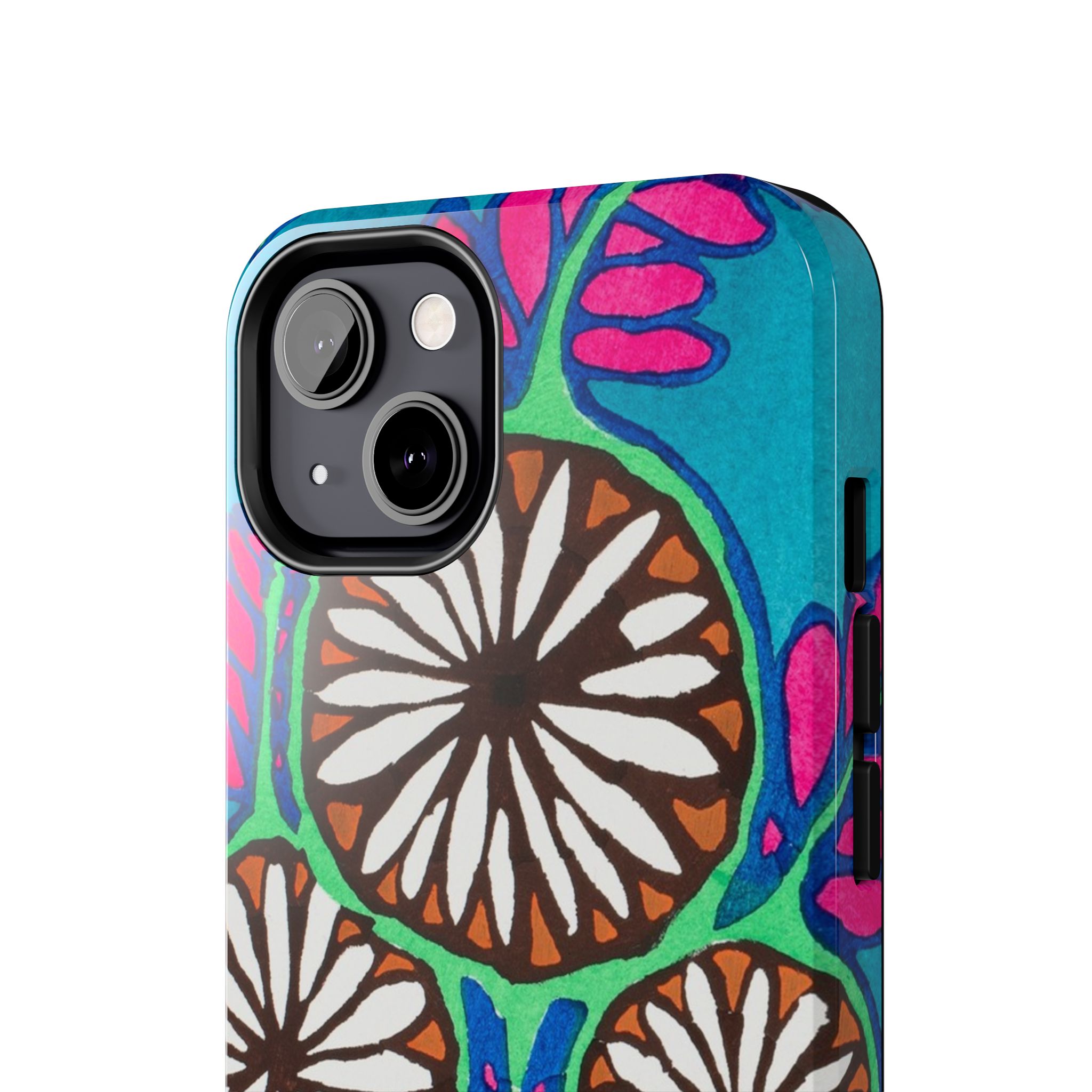 3 Abstract Flowers Phone Case - Image 32