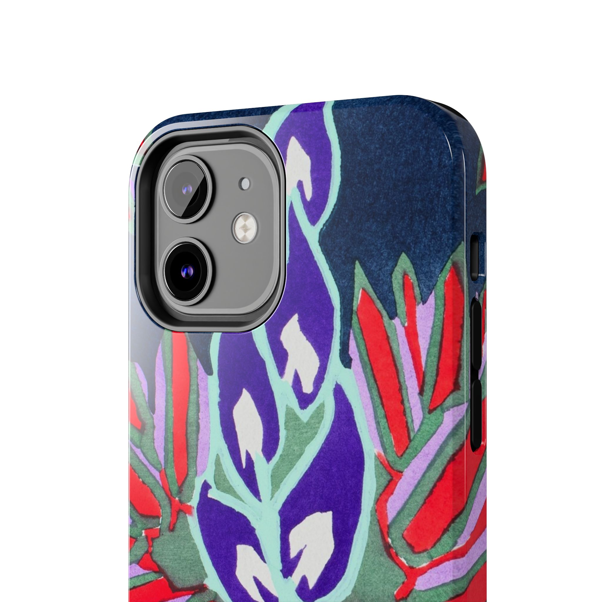 Red & Pink Abstract Phone Case - Image 16