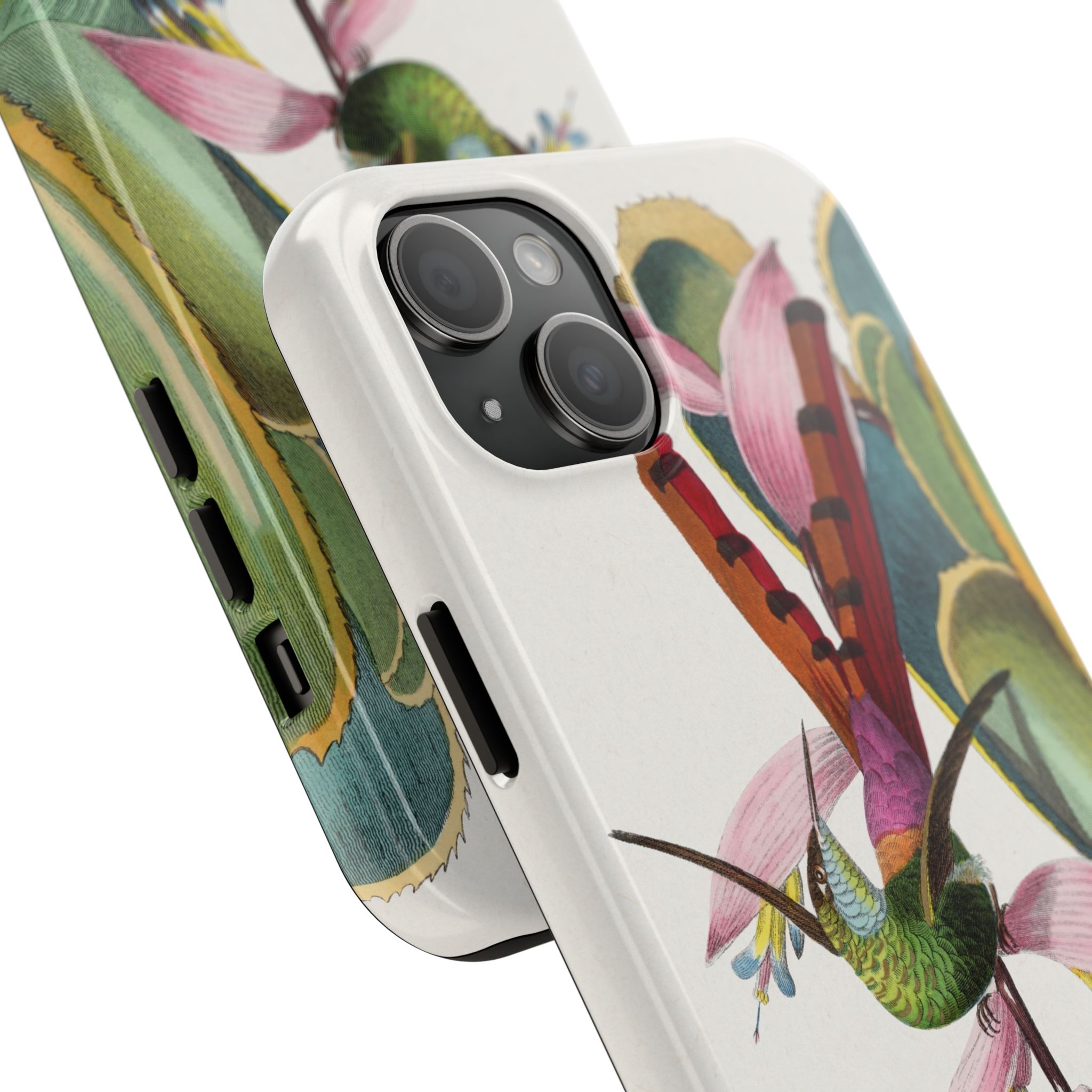 Hummingbird and Butterfly Phone Case - Image 62