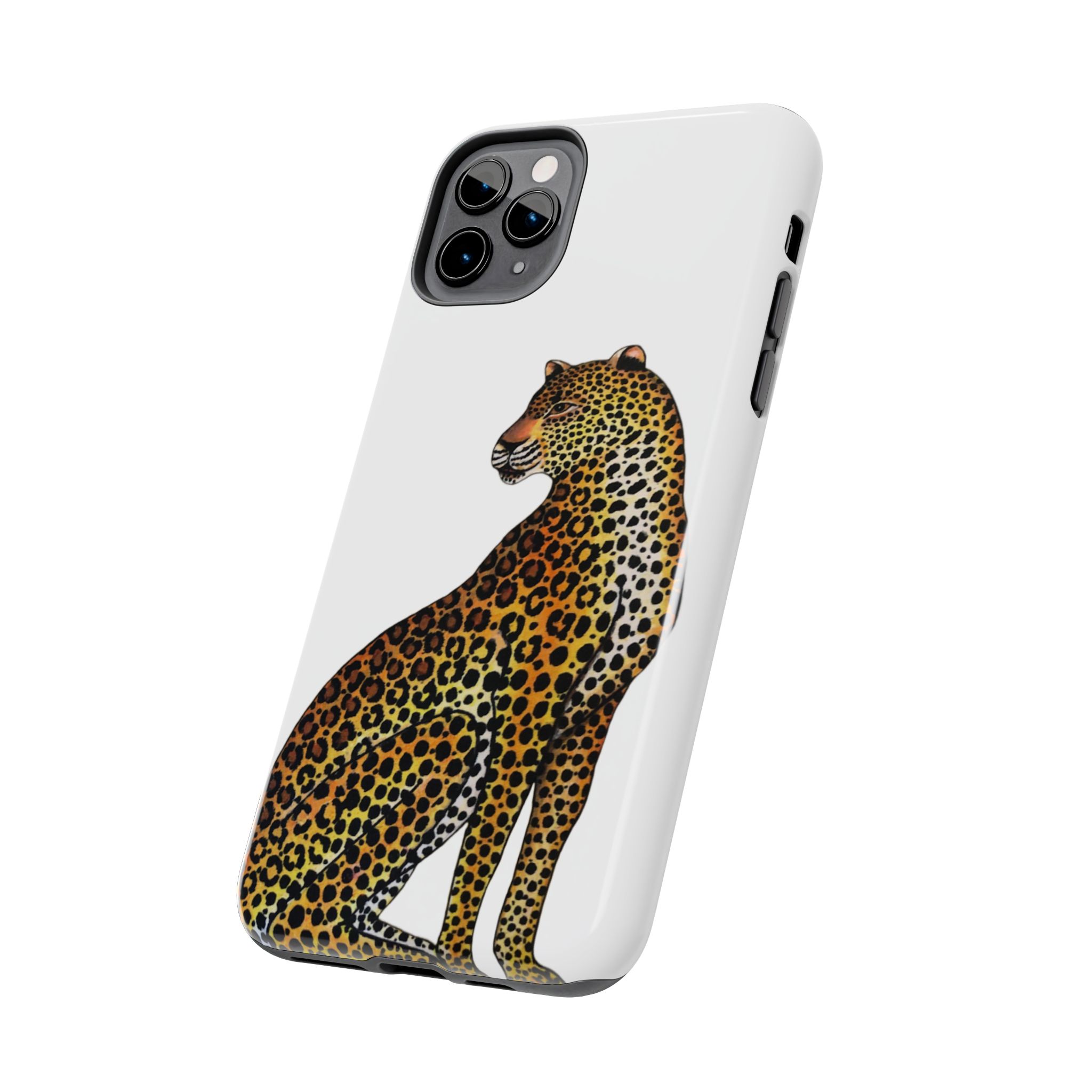 Leopard Phone Case - White - Image 11