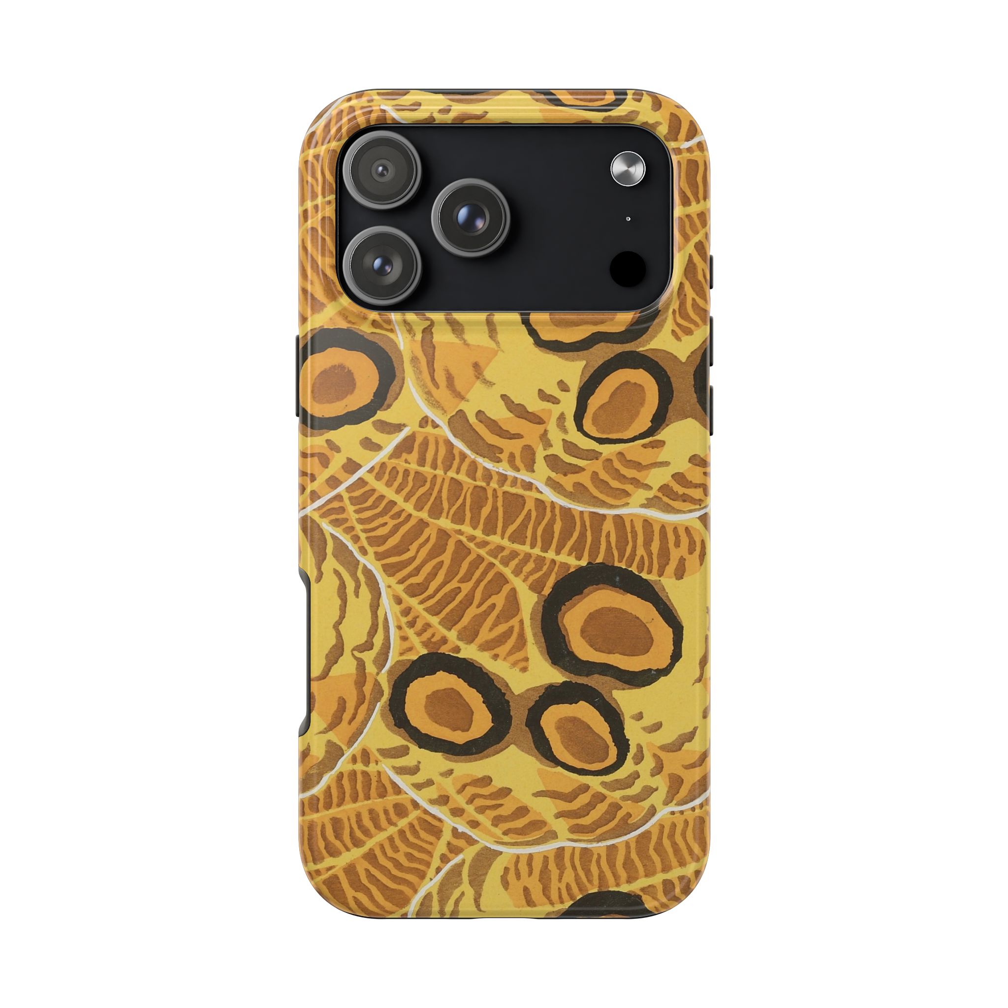 Abstract Spider Web Phone Case - Brown - Image 99