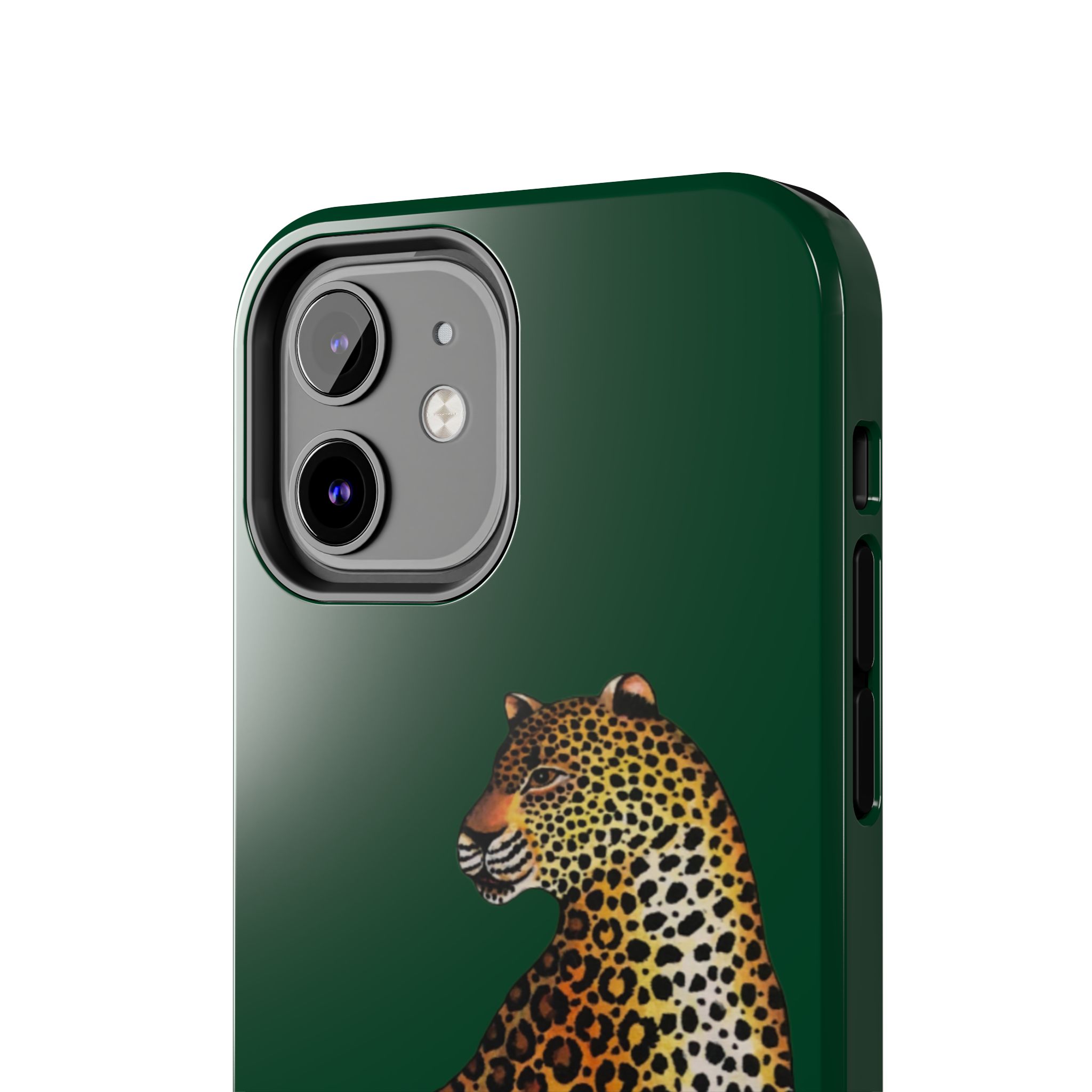 Leopard Phone Case - Racing Green - Image 16