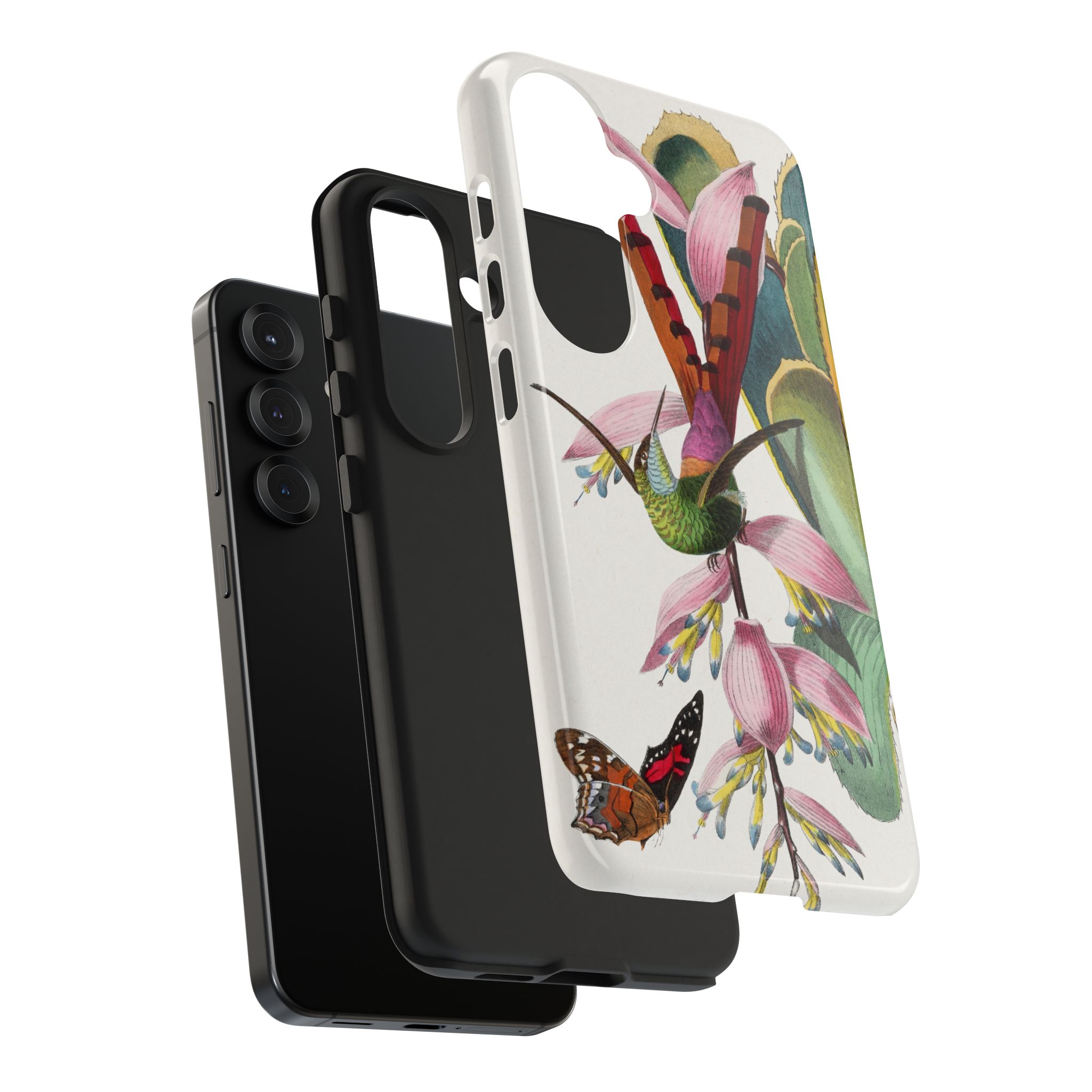 Hummingbird and Butterfly Phone Case - Image 99
