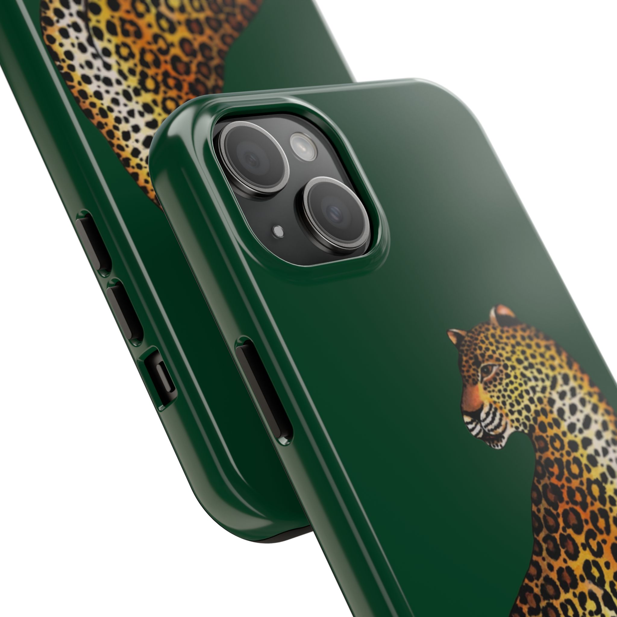 Leopard Phone Case - Racing Green - Image 62