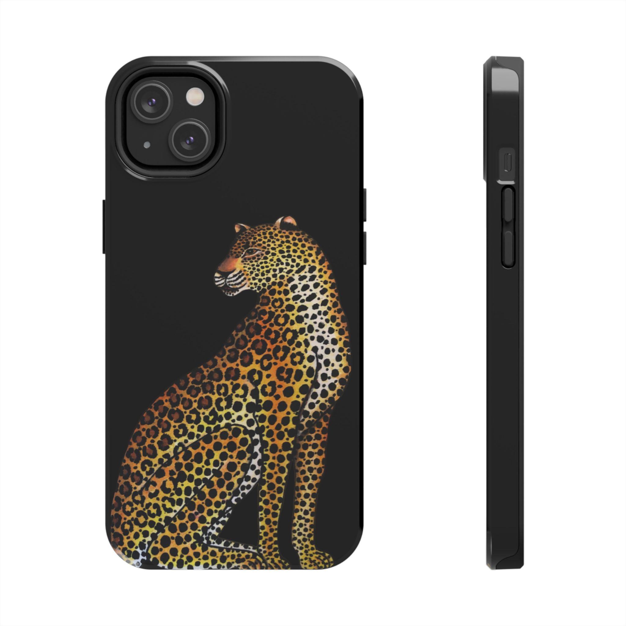 Leopard Phone Case - Black - Image 51