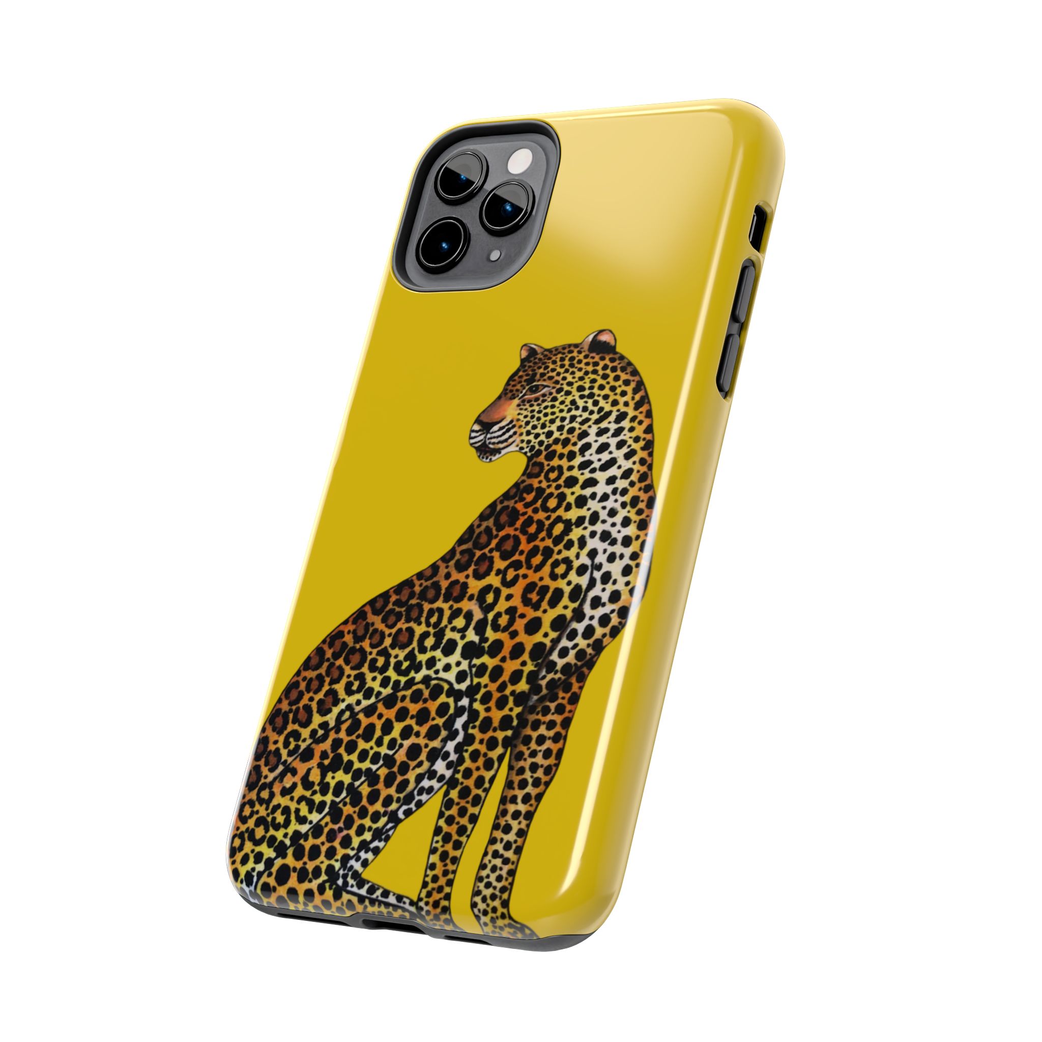 Leopard Phone Case - Gold - Image 11