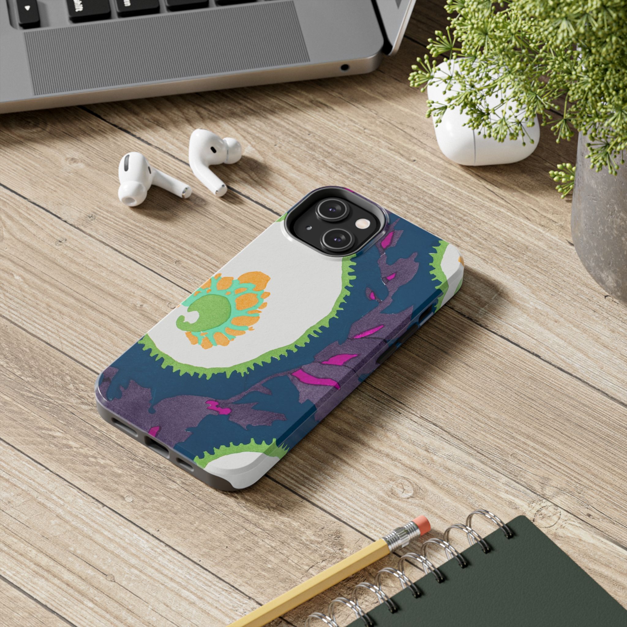 Spheres Abstract Phone Case - Image 46