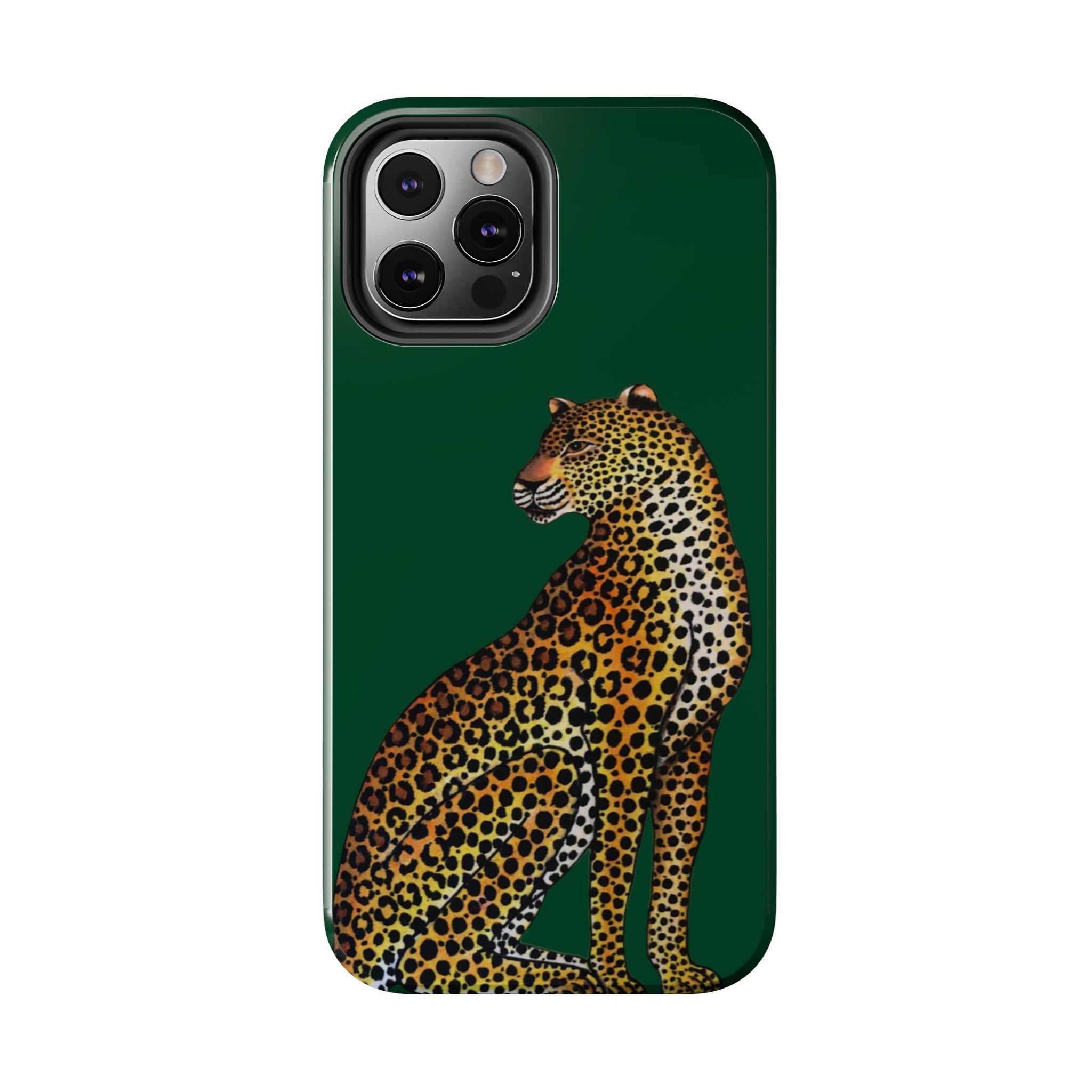 Leopard Phone Case - Racing Green - Image 22