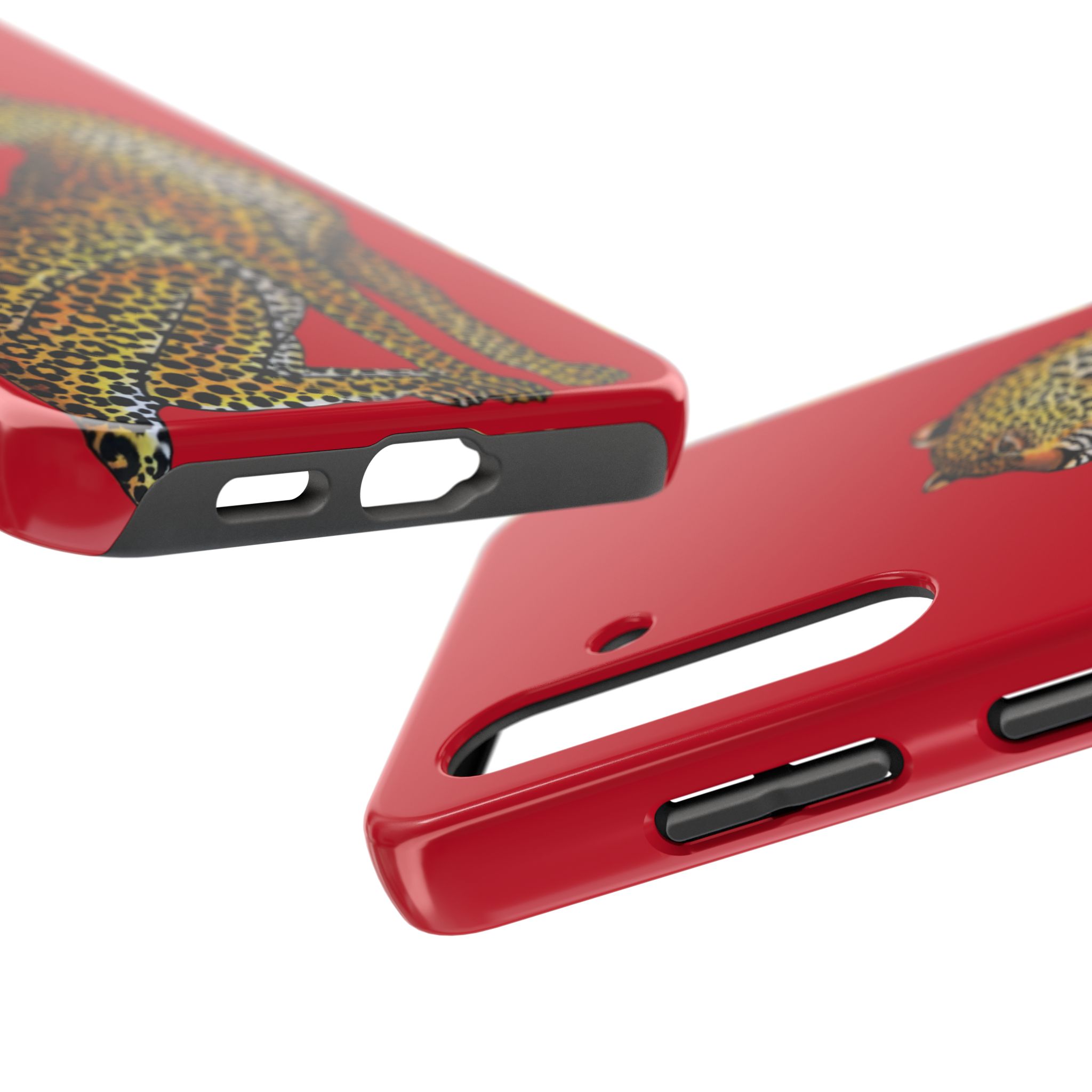 Leopard Phone Case - Red - Image 83