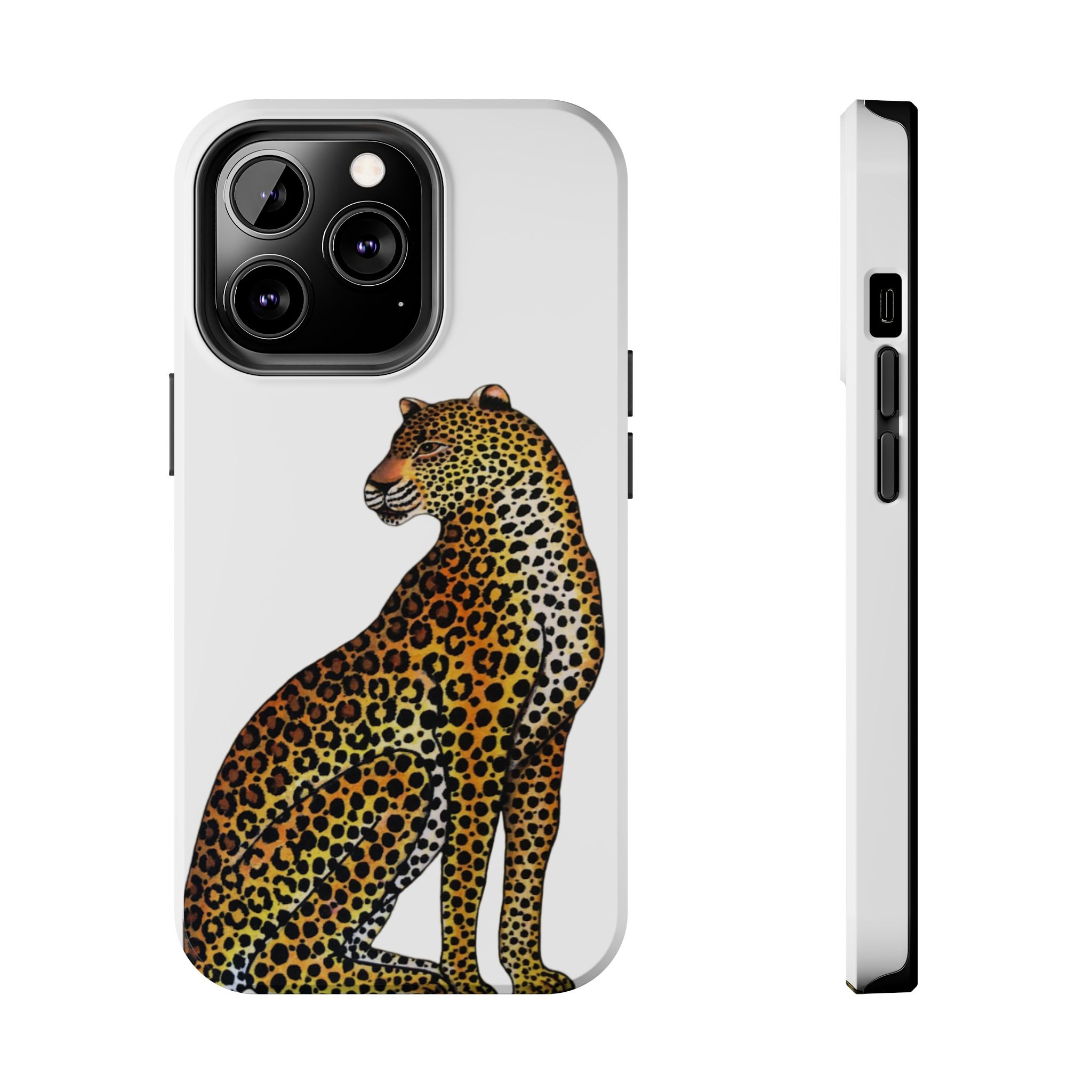 Leopard Phone Case - White - Image 37