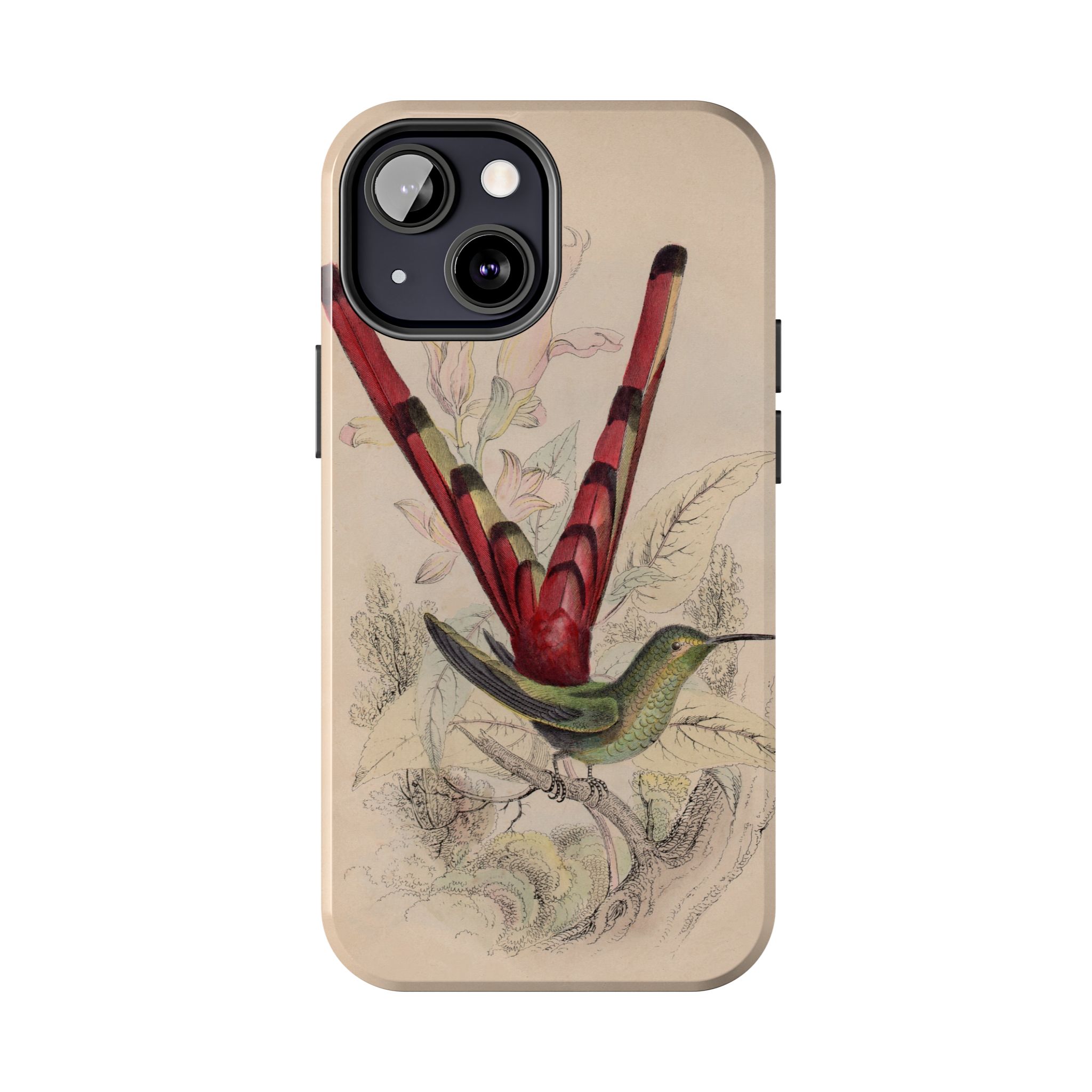 Red Tailed Hummingbird Phone Case - Image 34