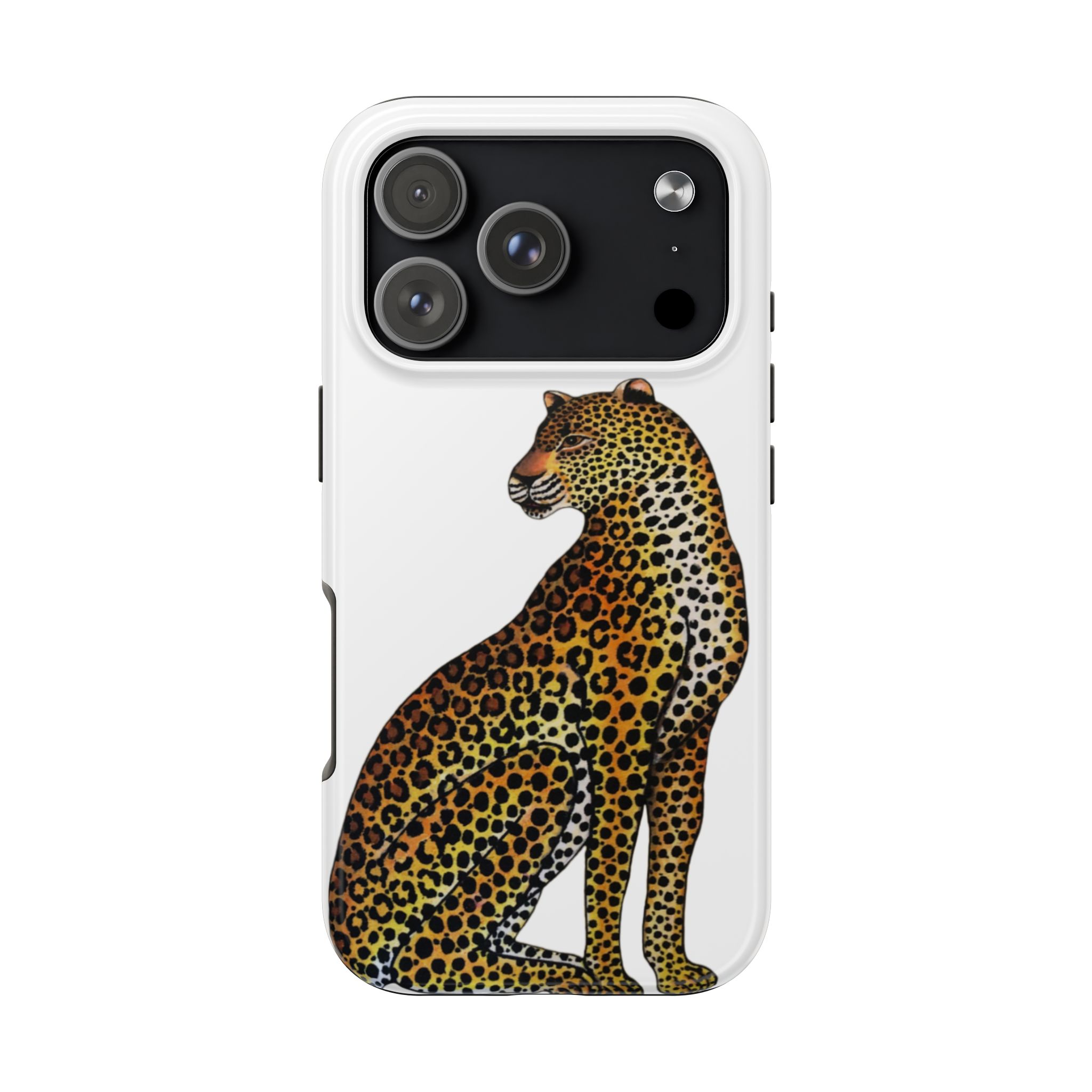 Leopard Phone Case - White - Image 98