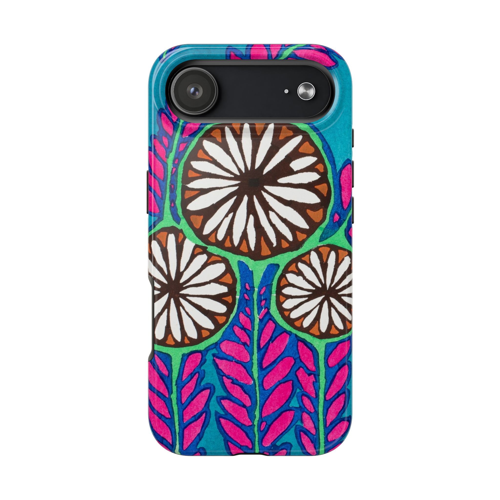3 Abstract Flowers Phone Case - Image 100